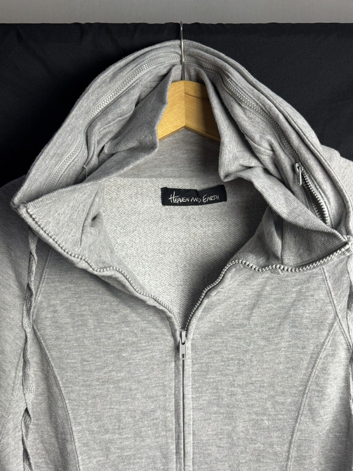 If Six Was Nine × Japanese Brand × Le Grande Bleu (L.G.B.) Bono GOA Hoodie Japanese Style Heaven And Earth Lgb Size US M / EU 48-50 / 2 - 6 Thumbnail