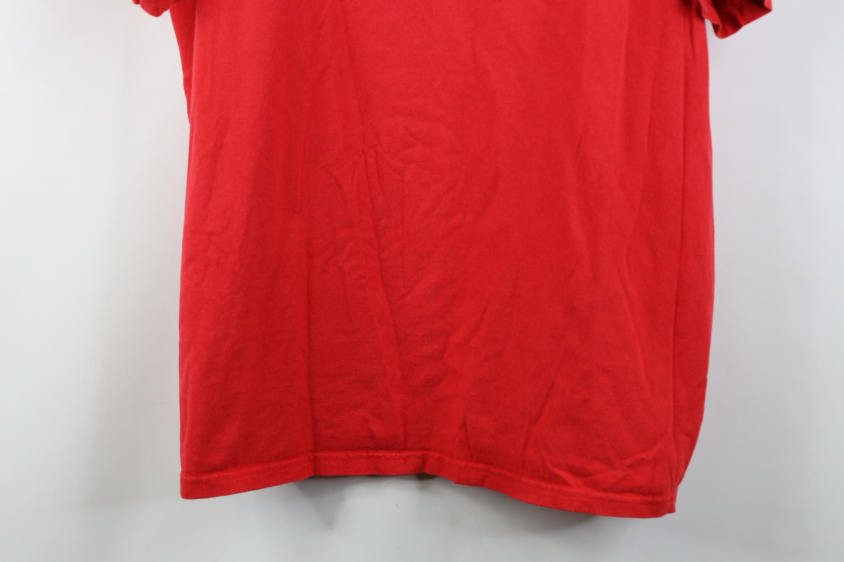 Nike Vintage Nike Swoosh Ohio State University Football T-Shirt Size US L / EU 52-54 / 3 - 3 Thumbnail