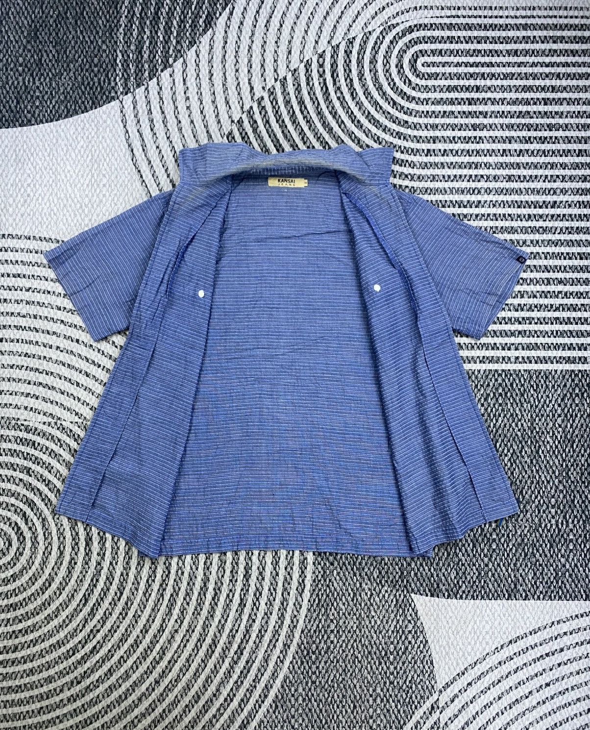 Kansai Yamamoto Vintage Kansai Jeans Shortsleeve Cotton Zipper Jacket Size US M / EU 48-50 / 2 - 6 Thumbnail