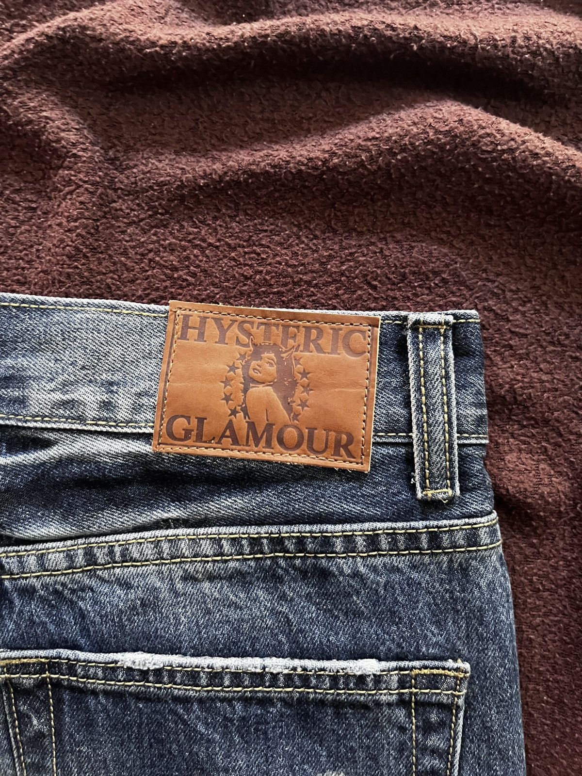 Hysteric Glamour Japanese Hysteric Glamour Distressed Jeans punk Size US 30 / EU 46 - 8 Thumbnail