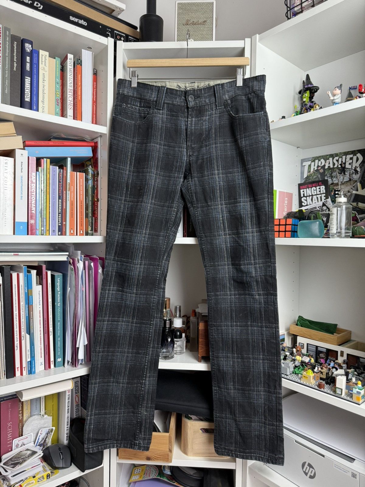 Levi's × Levi's Vintage Clothing × Vintage Vintage Levi’s 511 checked denim pants 32x34 streetwear punk Size US 32 / EU 48 - 2 Thumbnail
