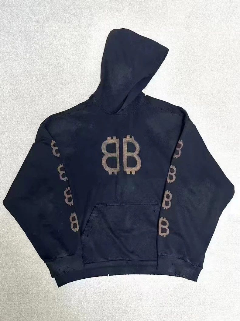 Balenciaga Balenciaga 24 FW Statue of Liberty Sabotage Hoodie 2502