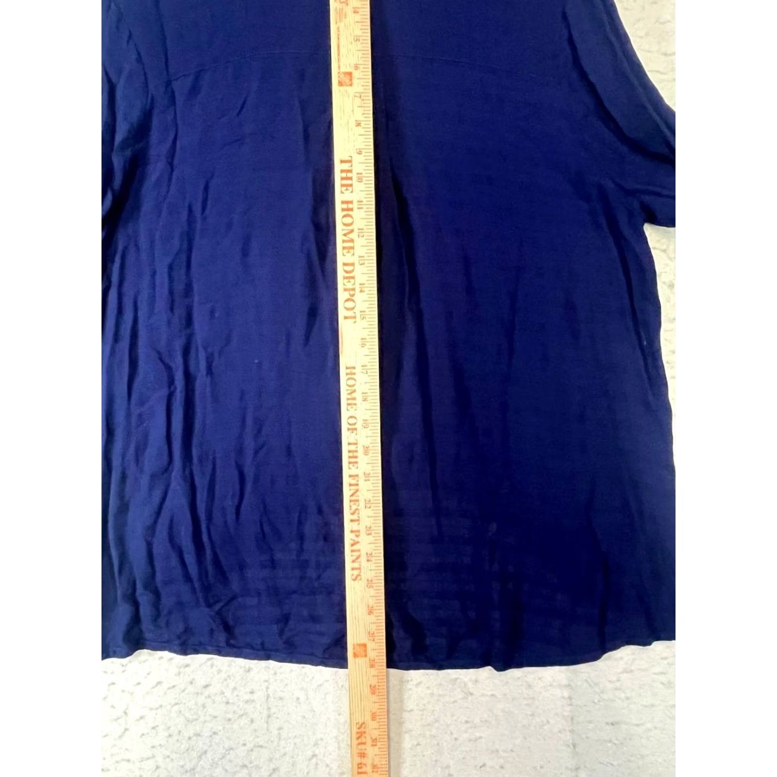 Lucky Brand Lucky Brand Blue Long Sleeve Blouse Women XL Casual Sleeve Pullover Size XL / US 12-14 / IT 48-50 - 5 Thumbnail