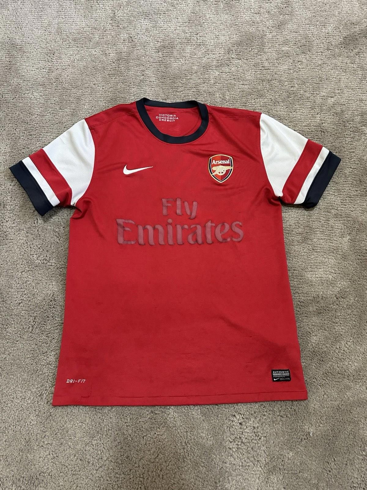 Nike ARSENAL 2012/2014 HOME FOOTBALL SHIRT SOCCER JERSEY NIKE Size US M / EU 48-50 / 2 - 1 Thumbnail