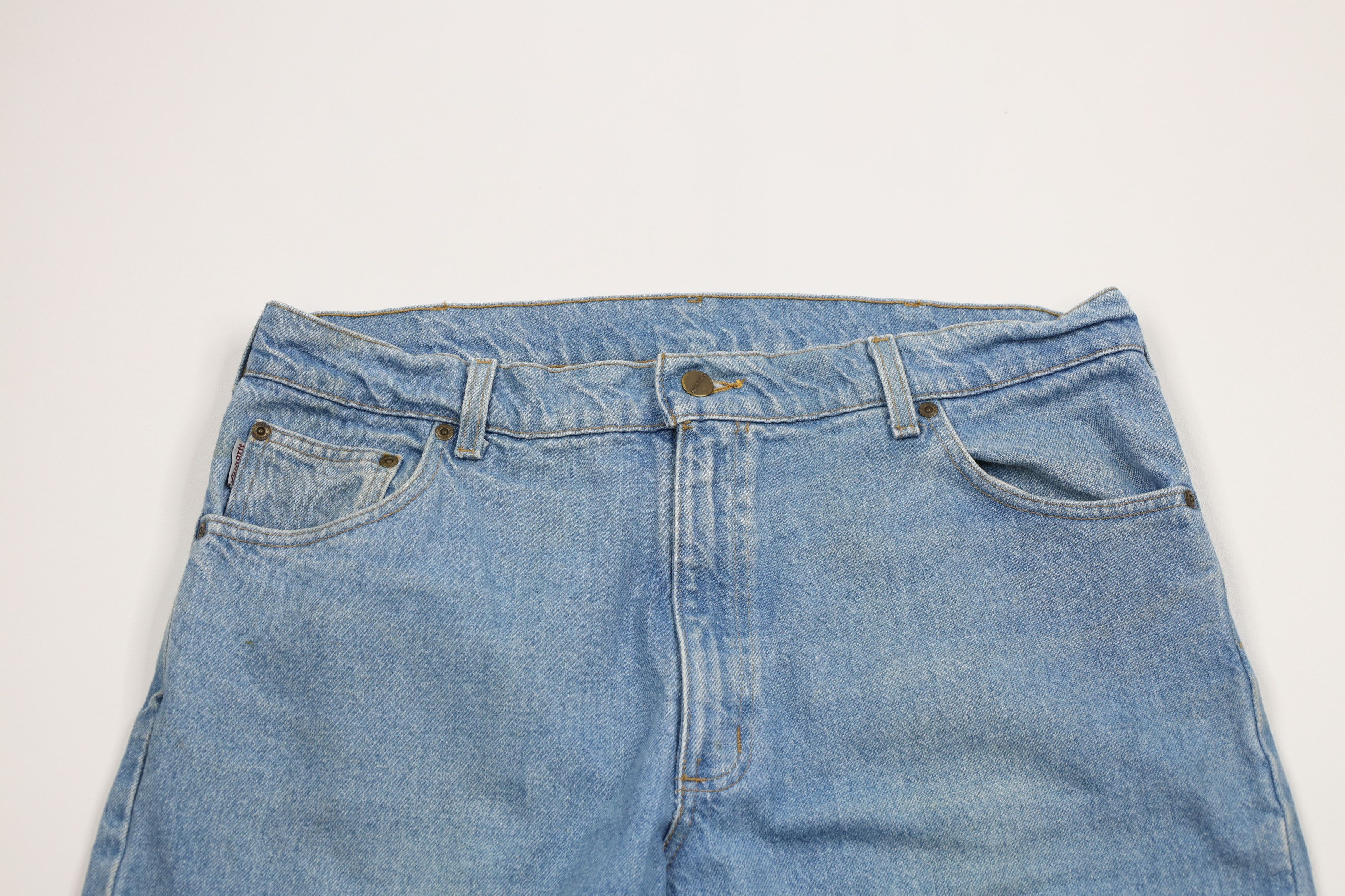 Carhartt × Vintage Vintage Y2K 2001 Carhartt Relaxed Fit Denim Jeans Blue Size US 38 / EU 54 - 2 Thumbnail