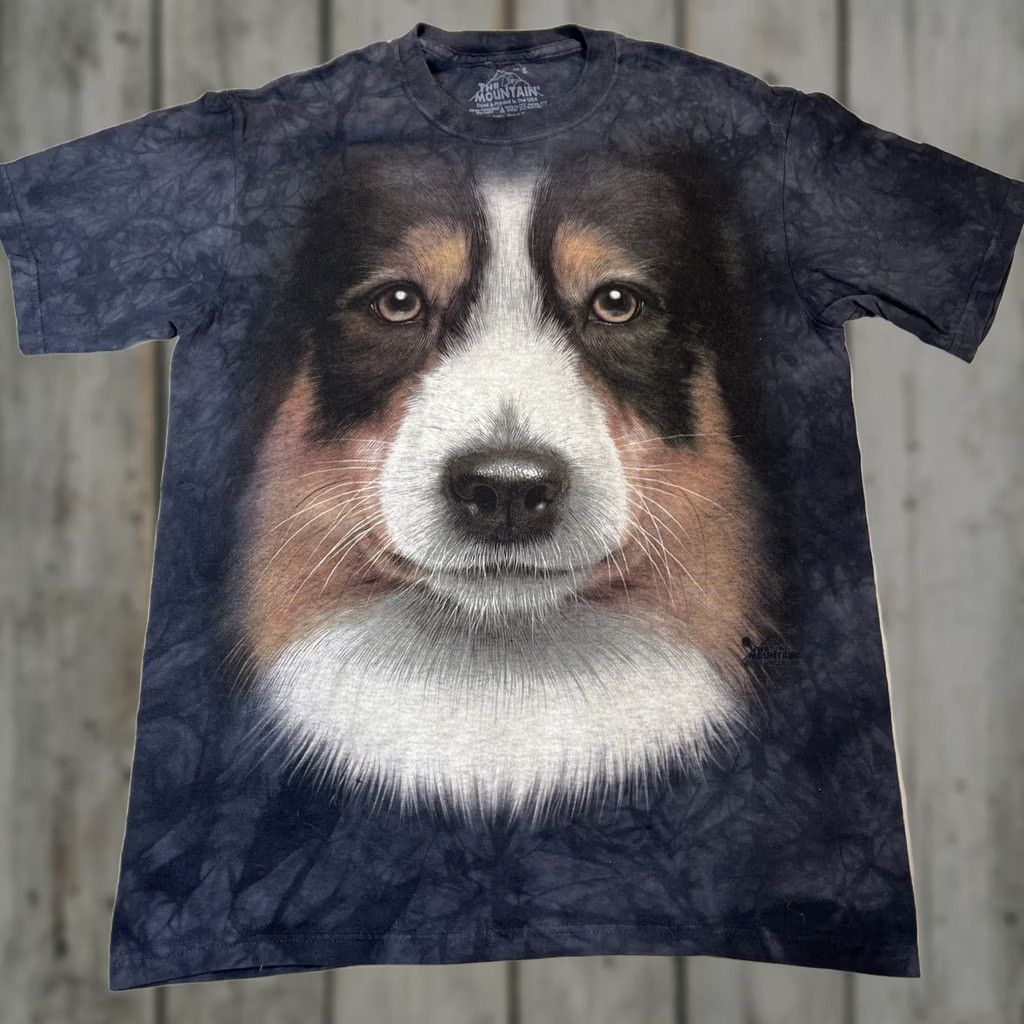 The Mountain The Mountain Sz S Australian Shepherd All Over Graphic 2012 Vincent Hie Shirt Size US S / EU 44-46 / 1 - 1 Thumbnail
