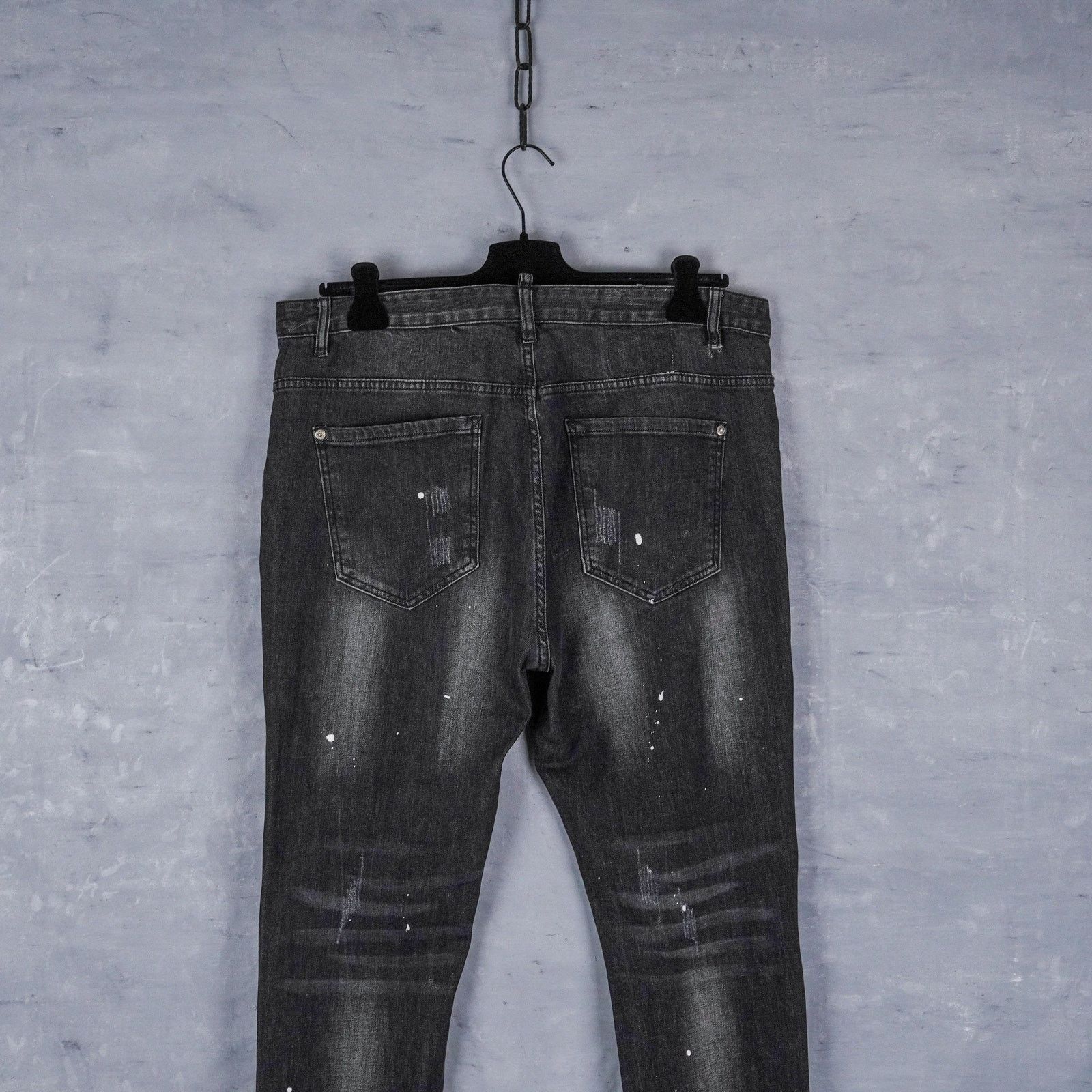 Dsquared2 Dsquared2 classic kenny distressed washed black jeans pants Size US 38 / EU 54 - 4 Thumbnail