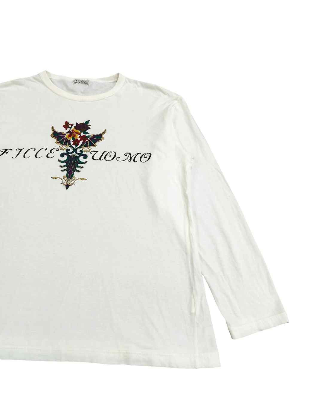 Yoshiyuki Konishi Rare! Vintage Ficce Uomo Yoshiyuki Konishi LS Tee Size US M / EU 48-50 / 2 - 2 Thumbnail