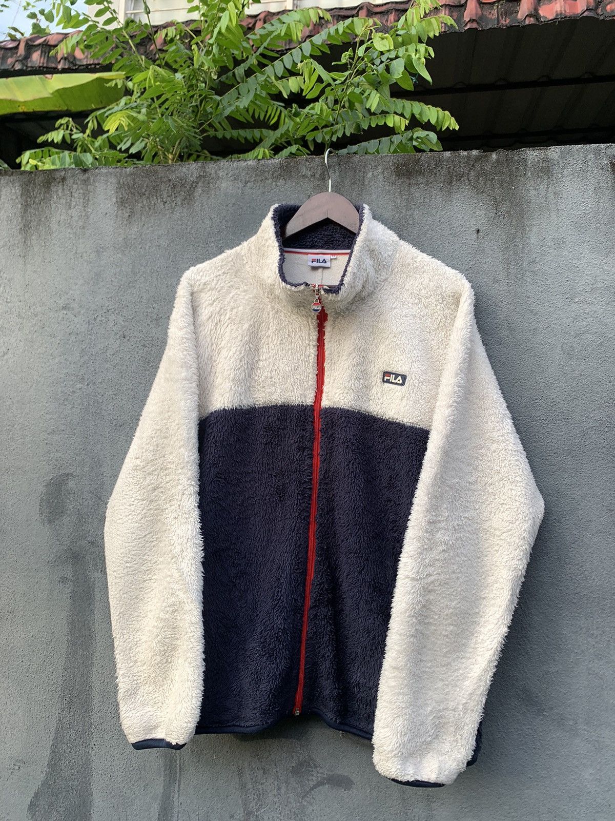 Fila 👹Fila Fleece Jacket Size US M / EU 48-50 / 2 - 1 Thumbnail