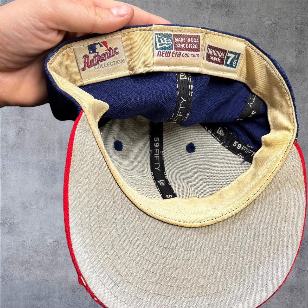 New Era × Vintage Vintage Chicago Cubs Wool Hat Size ONE SIZE - 5 Thumbnail