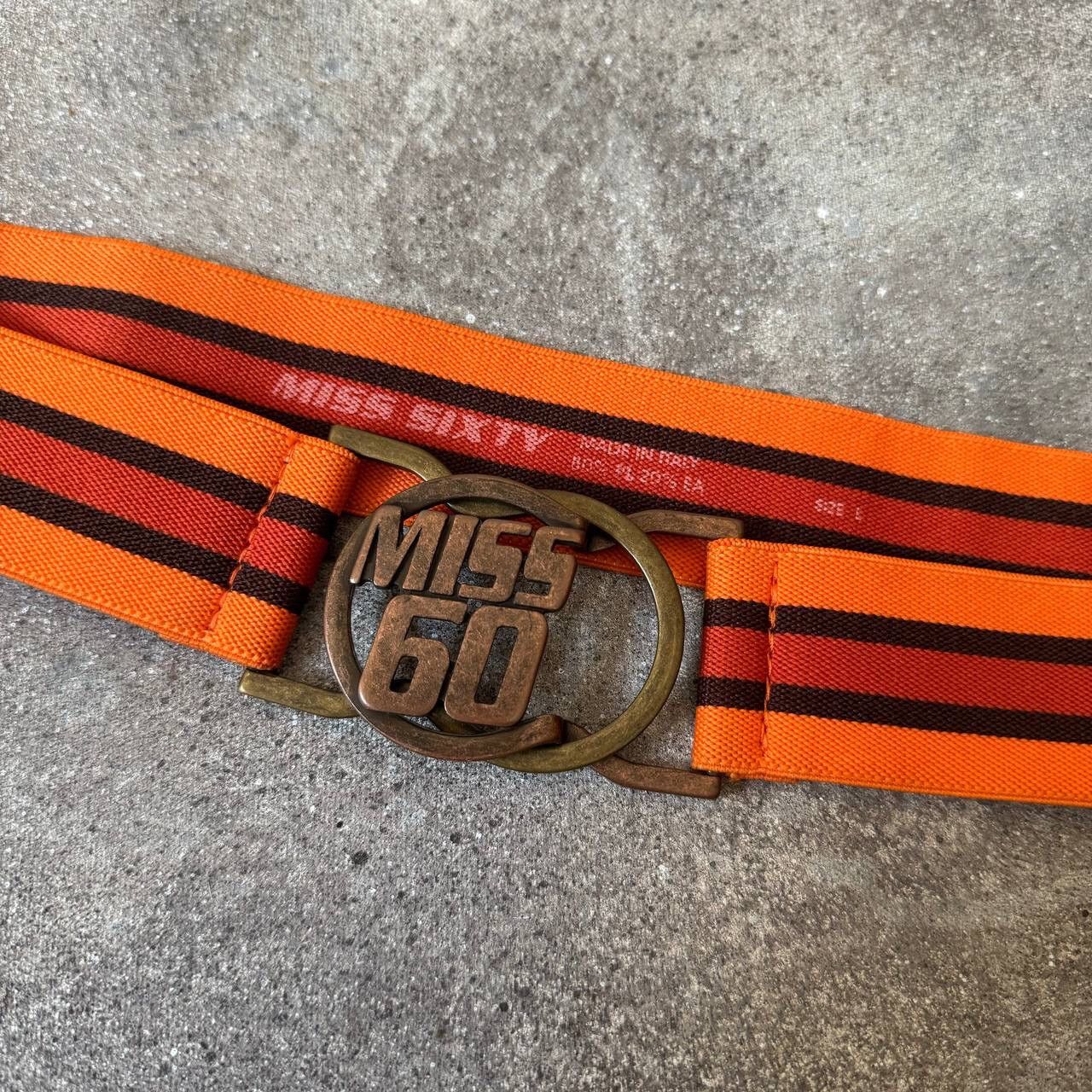 Japanese Brand × Miss Sixty × Vintage Miss Sixty Vintage Stretches Belt Size ONE SIZE - 1 Thumbnail