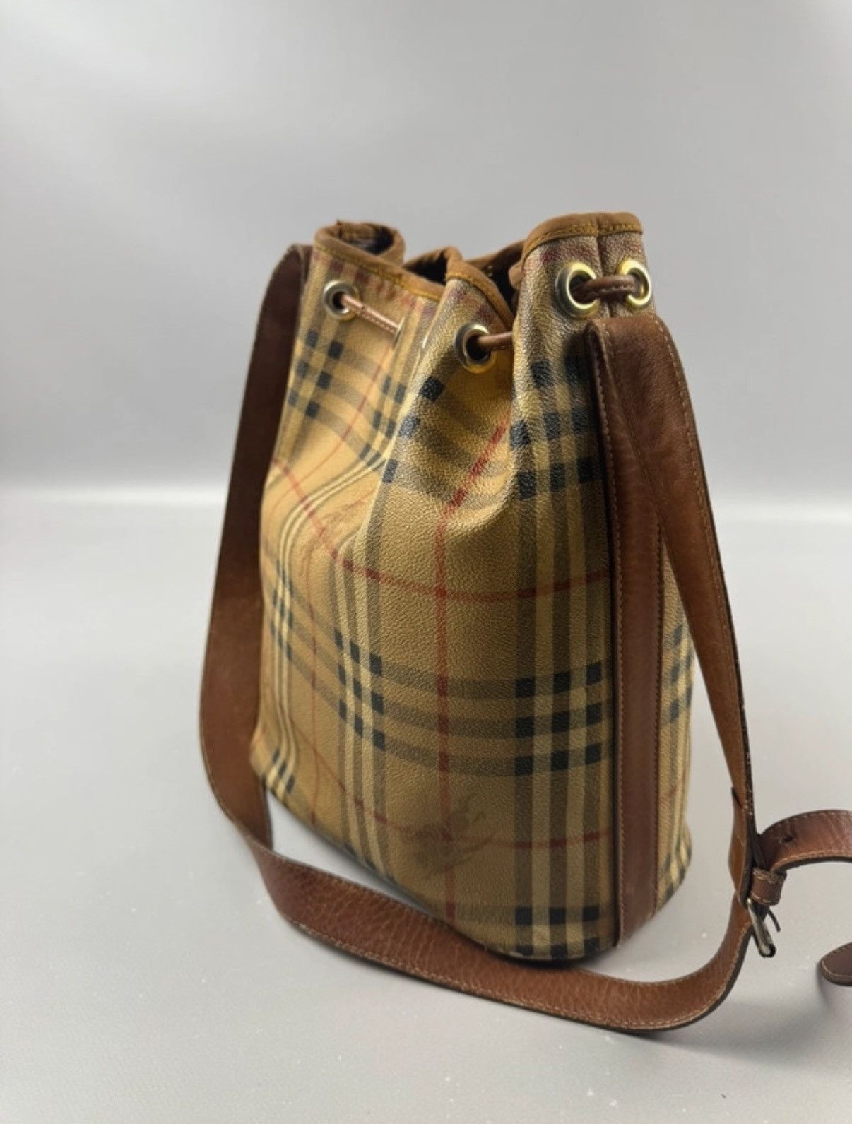 Burberry Burberry bucketbag vintage whit novacheck monogram Size ONE SIZE - 10 Thumbnail