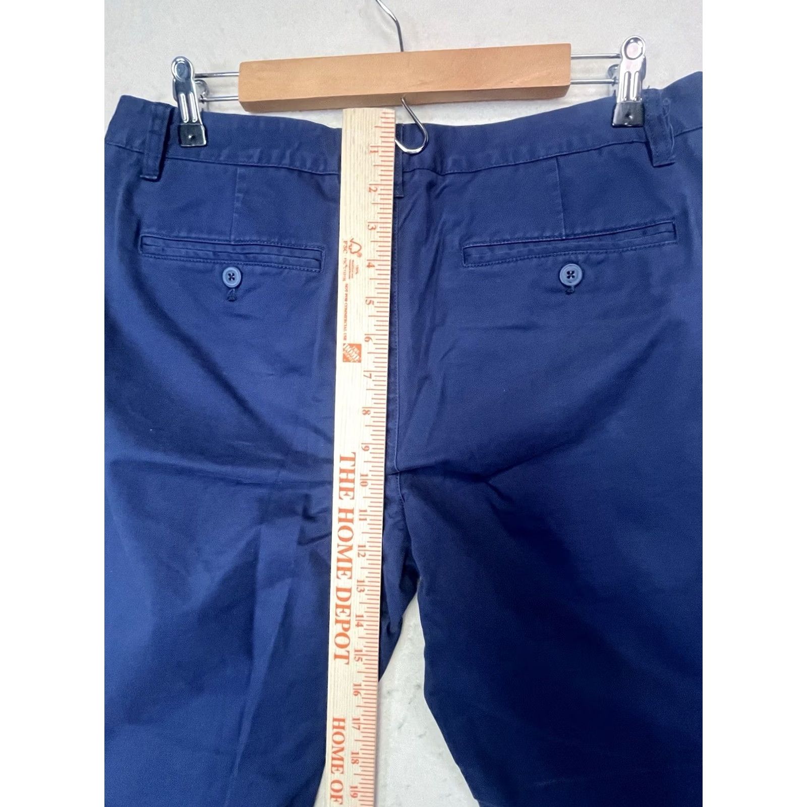 Bonobos Bonobos Pants Mens 33 x 30 Blue Slim Straight Leg Chinos Flat Front Weekday Warrior Size US 33 - 4 Thumbnail