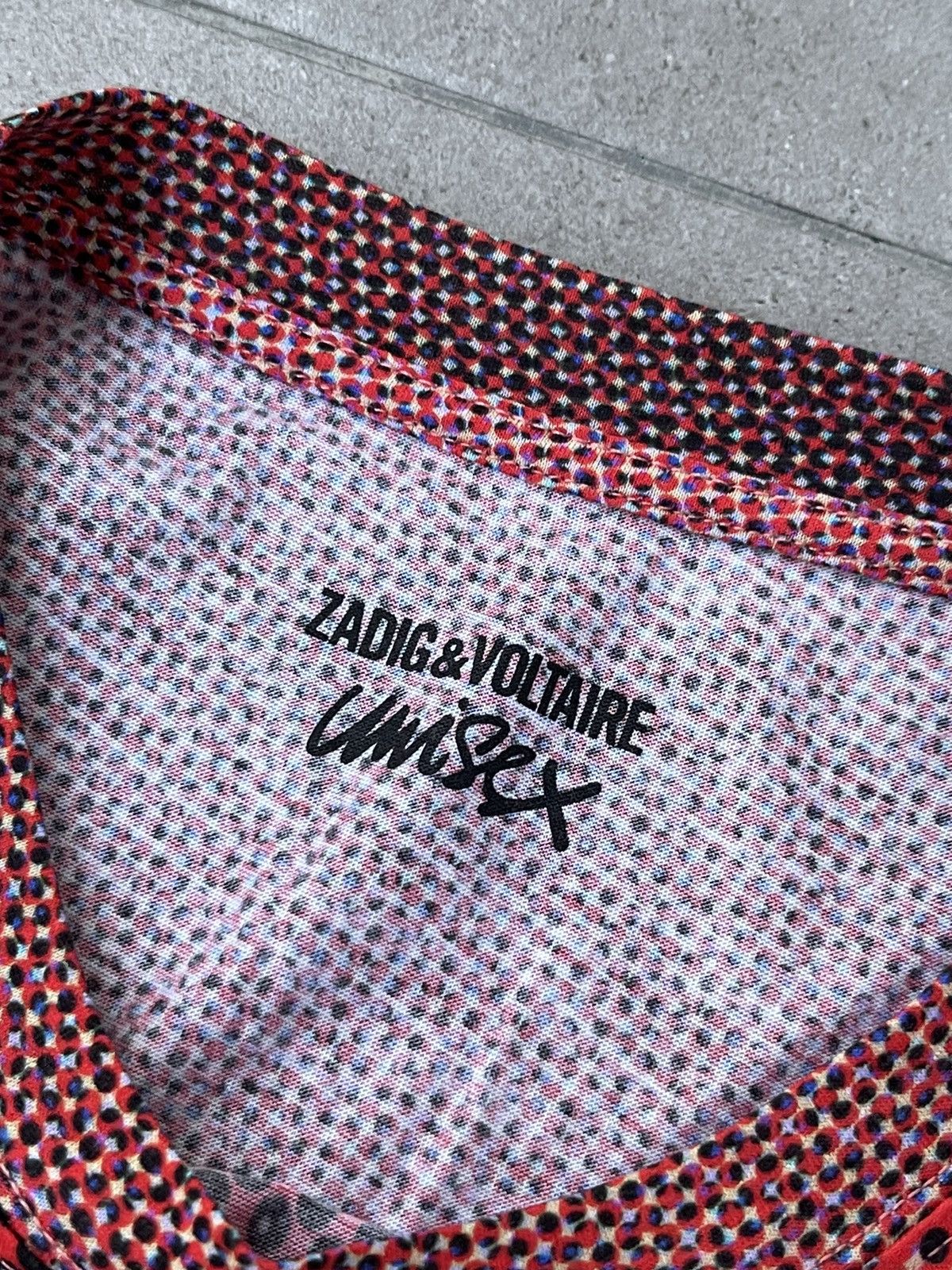 Zadig & Voltaire !DS! SS23 Zadig & Voltaire Adele Bouche Smoke Red Tank Top Size US S / EU 44-46 / 1 - 16 Thumbnail