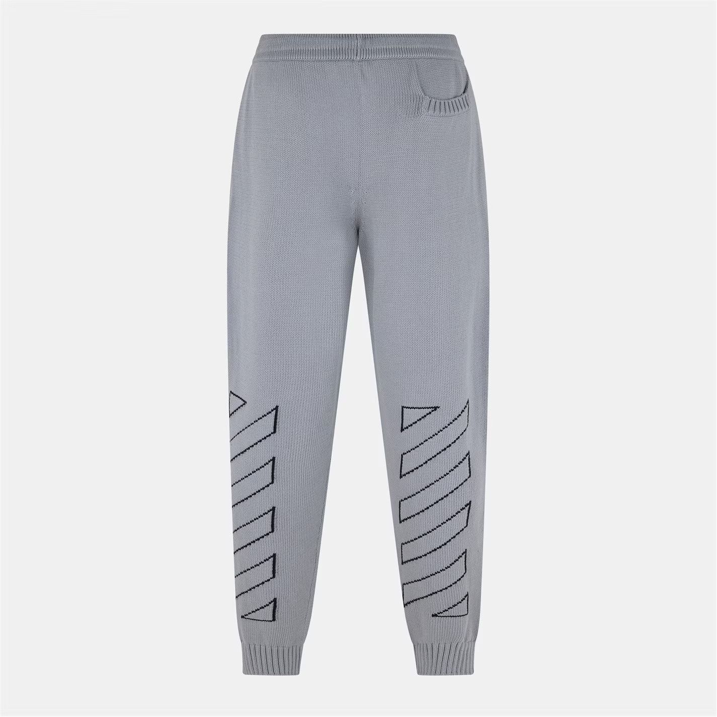 Off-White o1g2r1mq0226 Knitted Trousers In Grey Size US 30 / EU 46 - 2 Thumbnail