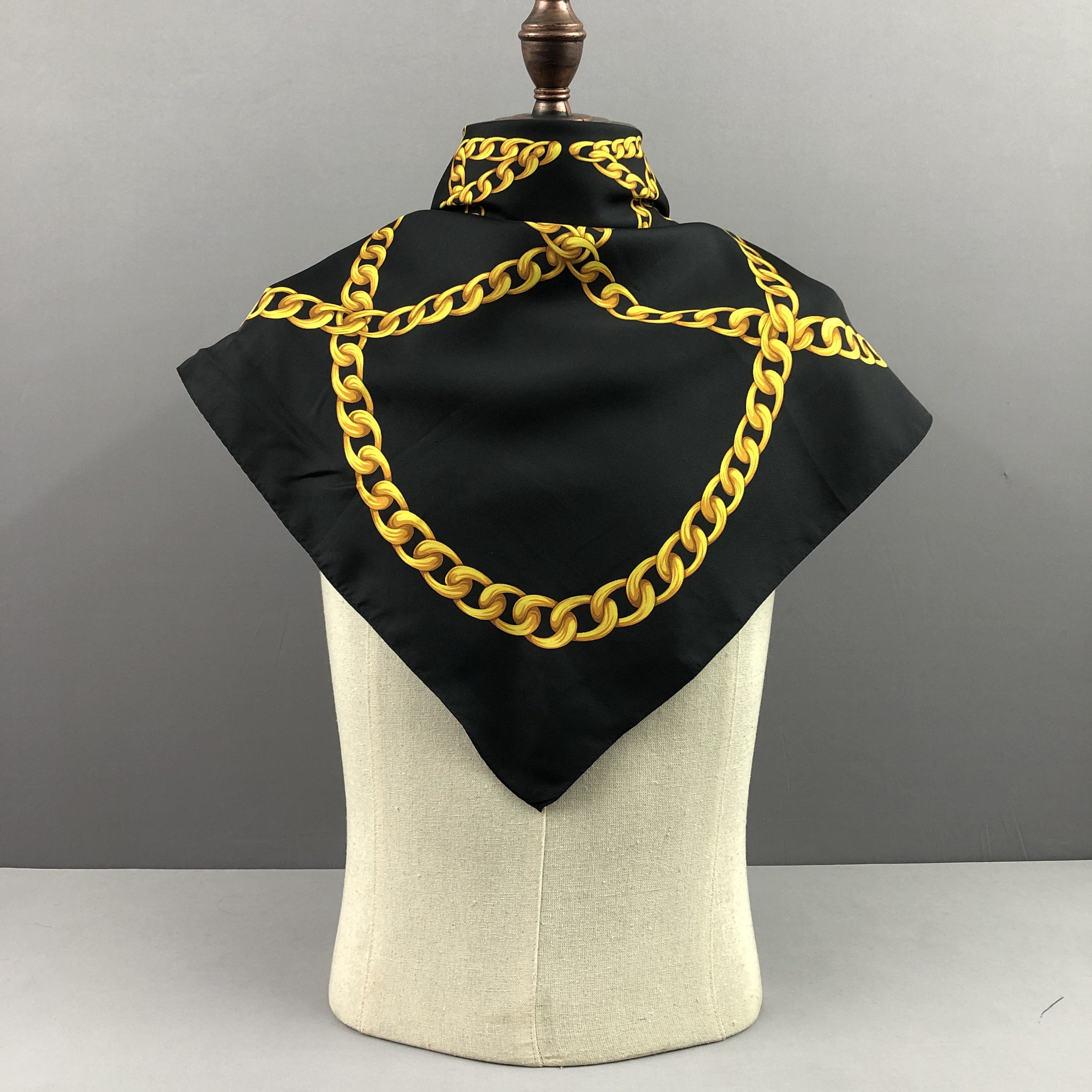 Other × Vintage Vintage Bracelet Motif SILK Scarf Twill Stole Wraps Scarves Size ONE SIZE - 2 Thumbnail