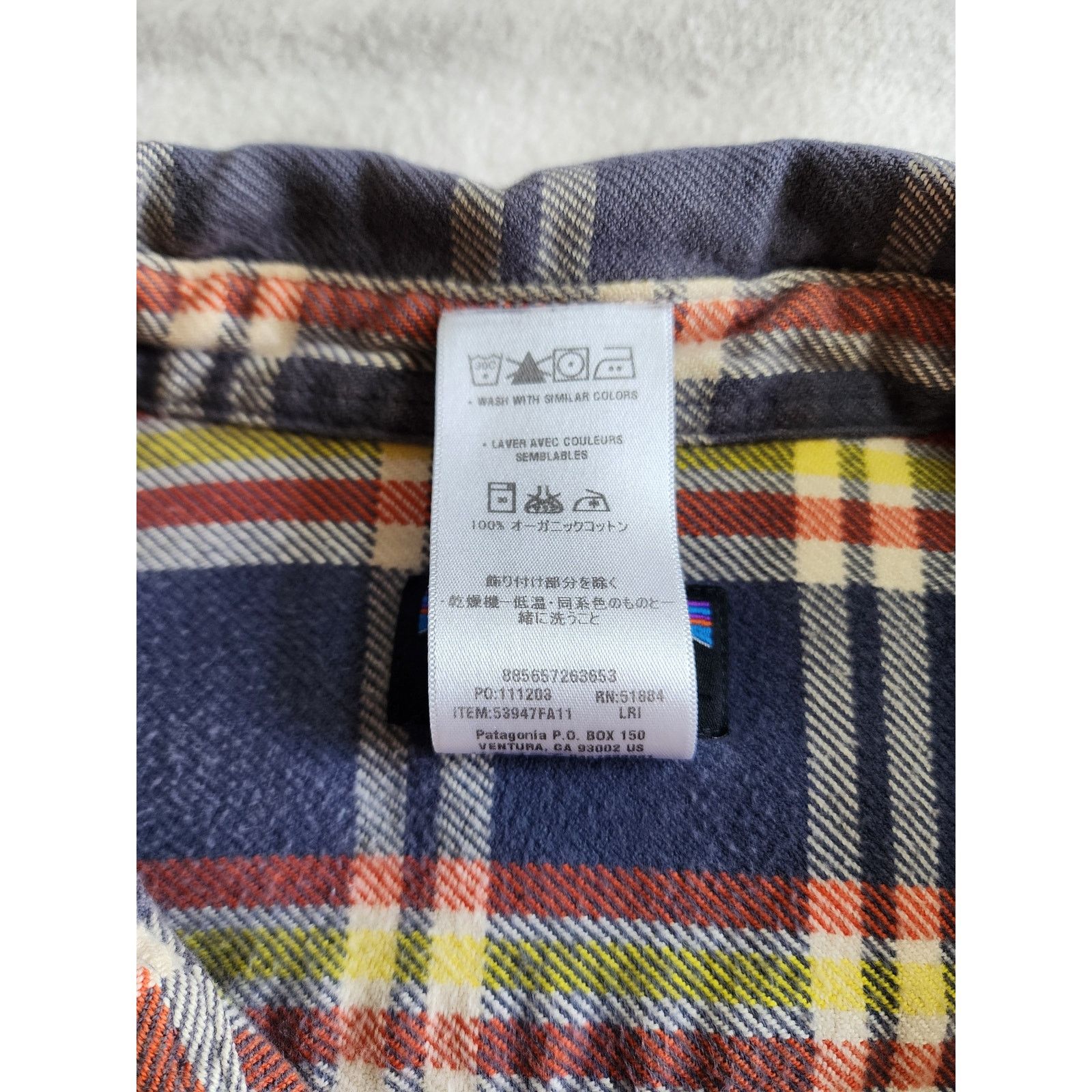 Patagonia Patagonia Fjord Flannel Shirt Heavyweight L Plaid Shacket Size US L / EU 52-54 / 3 - 4 Thumbnail