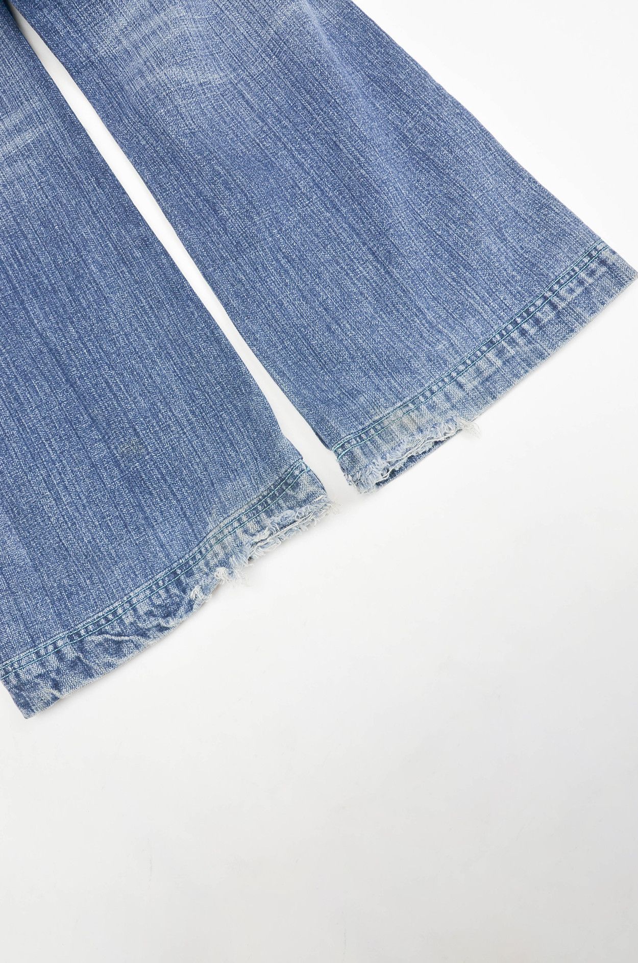 Jean × Lee LEE Vintage Freeburn Flared Washed Jeans Size US 36 / EU 52 - 14 Thumbnail