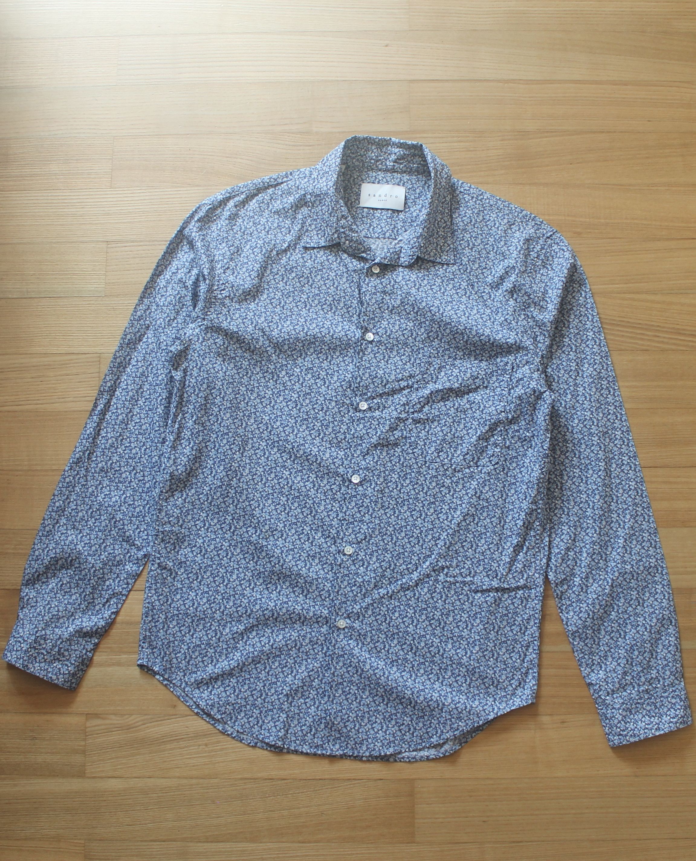 Sandro Sandro Paris Floral Shirt Size US M / EU 48-50 / 2 - 4 Thumbnail