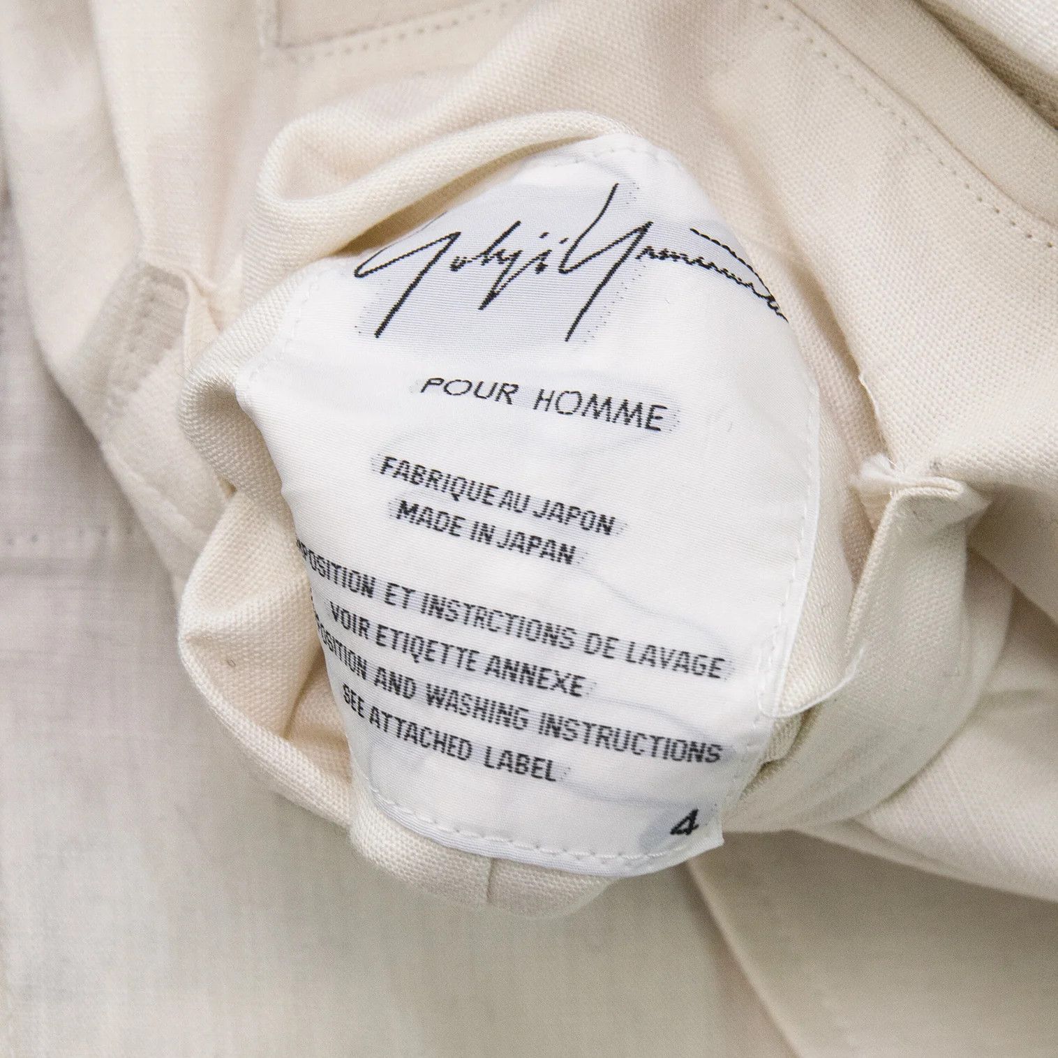 Yohji Yamamoto Yohji Yamamoto Little Boy Patch Cut Jacket Size US XL / EU 56 / 4 - 19 Thumbnail