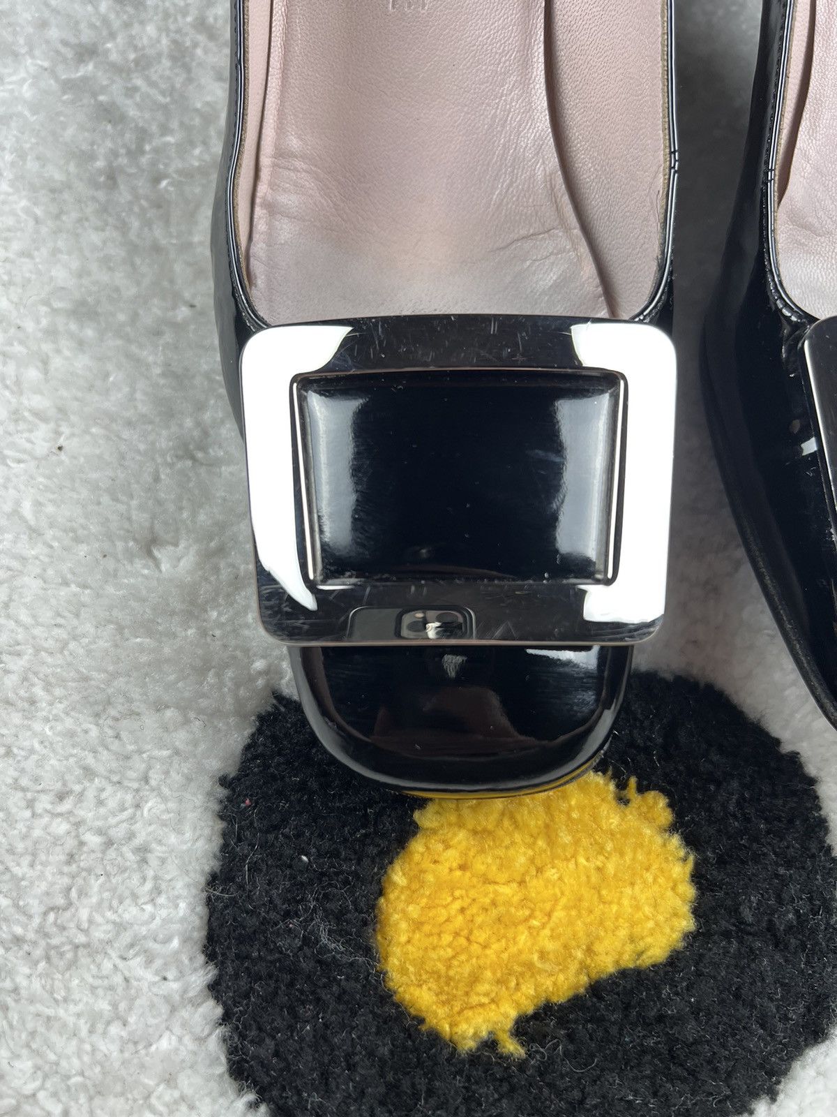 Celine Vintage Celine Luxury Italy Leather Black Pumps Y2K Heels Size US 6 / IT 36 - 3 Thumbnail
