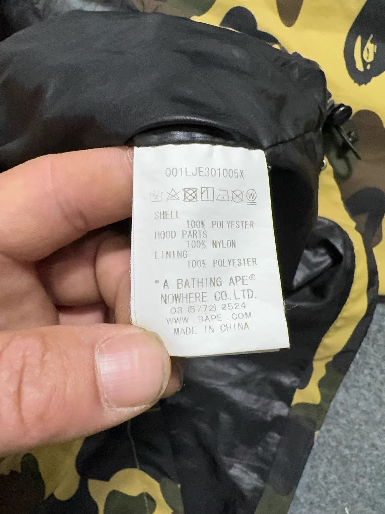 Bape Bape Yellow Camo Shark Jacket K28 Size US L / EU 52-54 / 3 - 6 Thumbnail