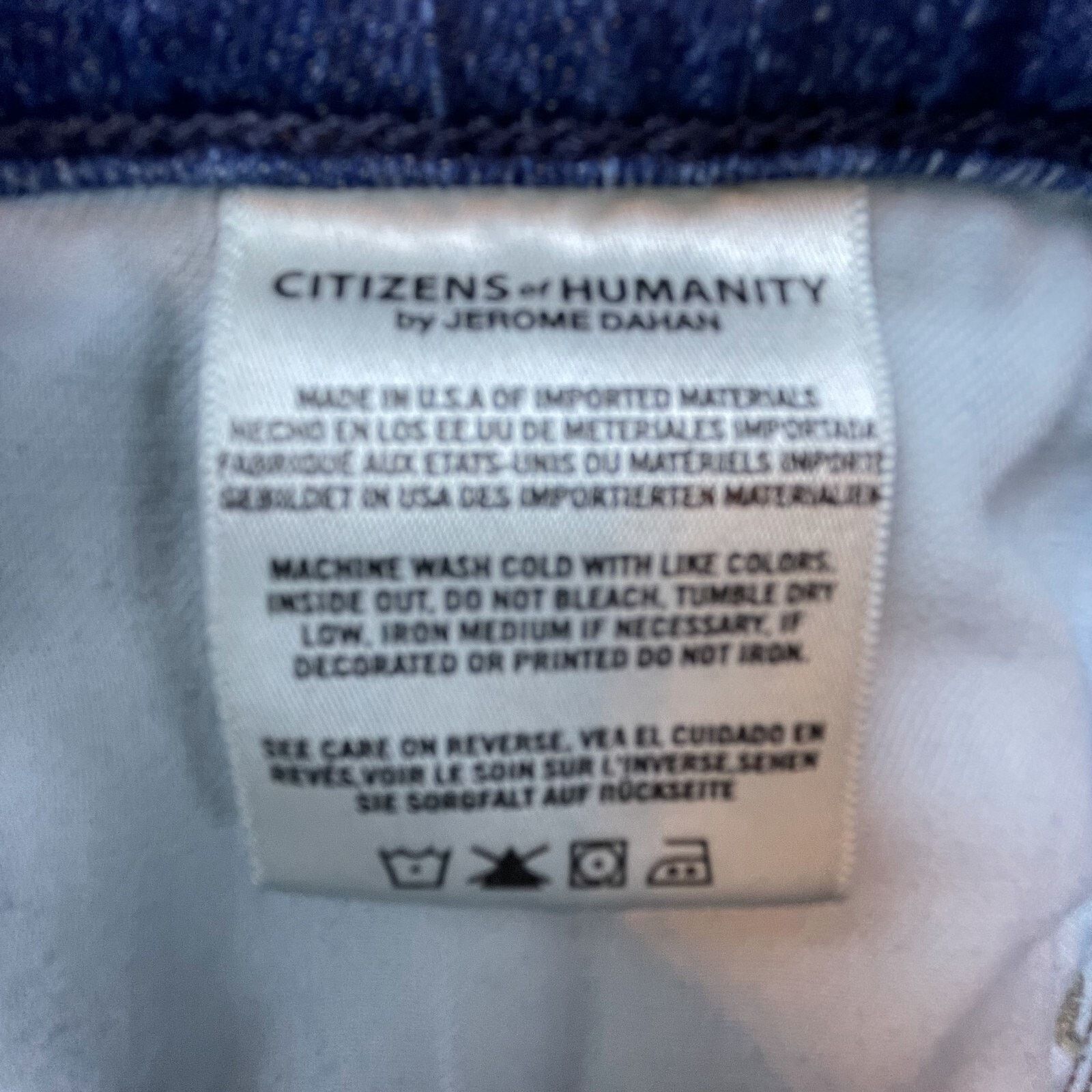 Citizens Of Humanity Citizens of Humanity Jeans Womens 27 BootCut Blue Ripped Raw Size 27" / US 4 / IT 40 - 11 Thumbnail