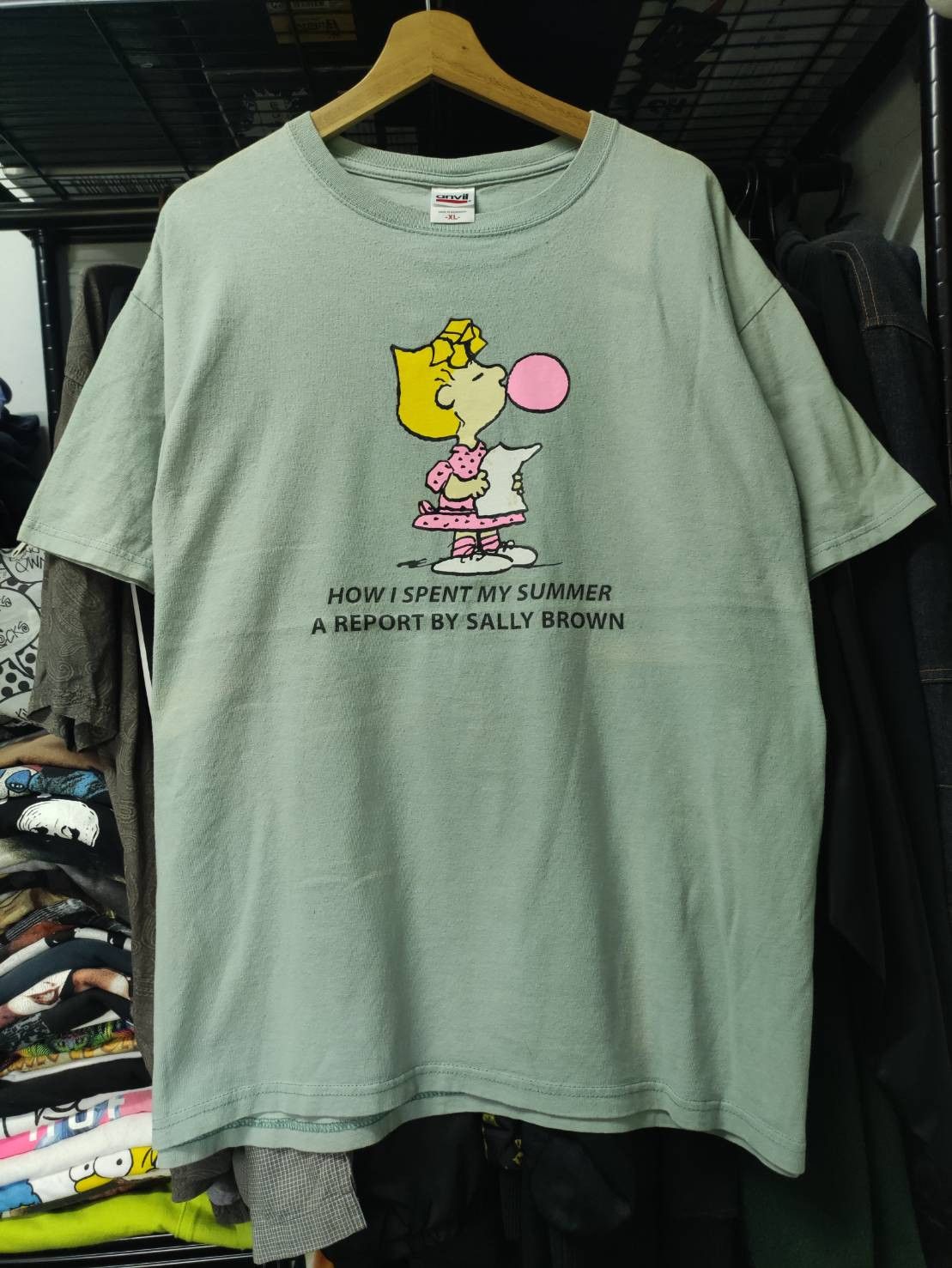 Cartoon Network Vtg 00's Sally Brown Snoopy Peanuts T-Shirt Size US XL / EU 56 / 4 - 3 Thumbnail