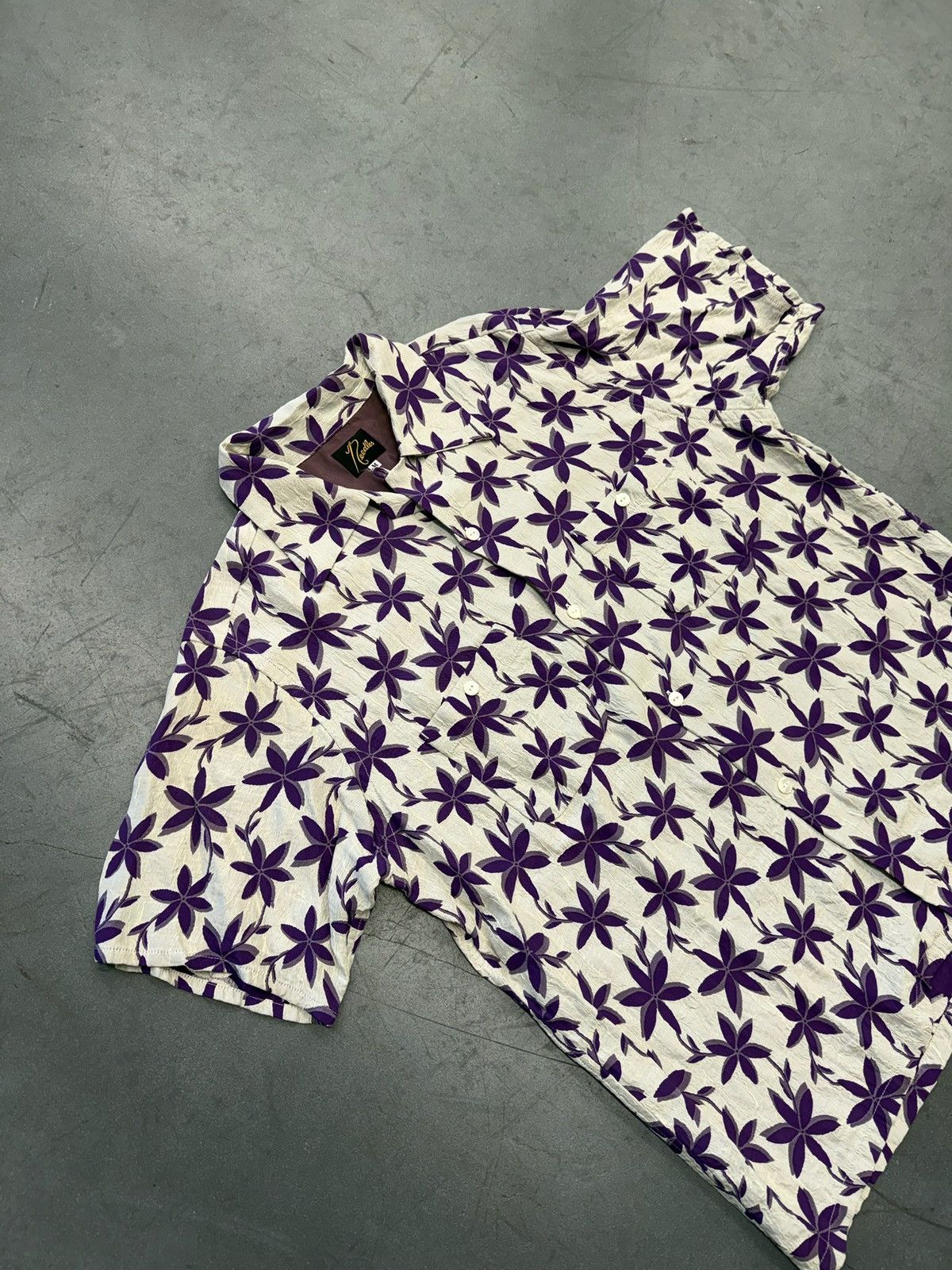 Needles Needles Floral Jacquard S/S One Up Shirt Size US M / EU 48-50 / 2 - 5 Thumbnail