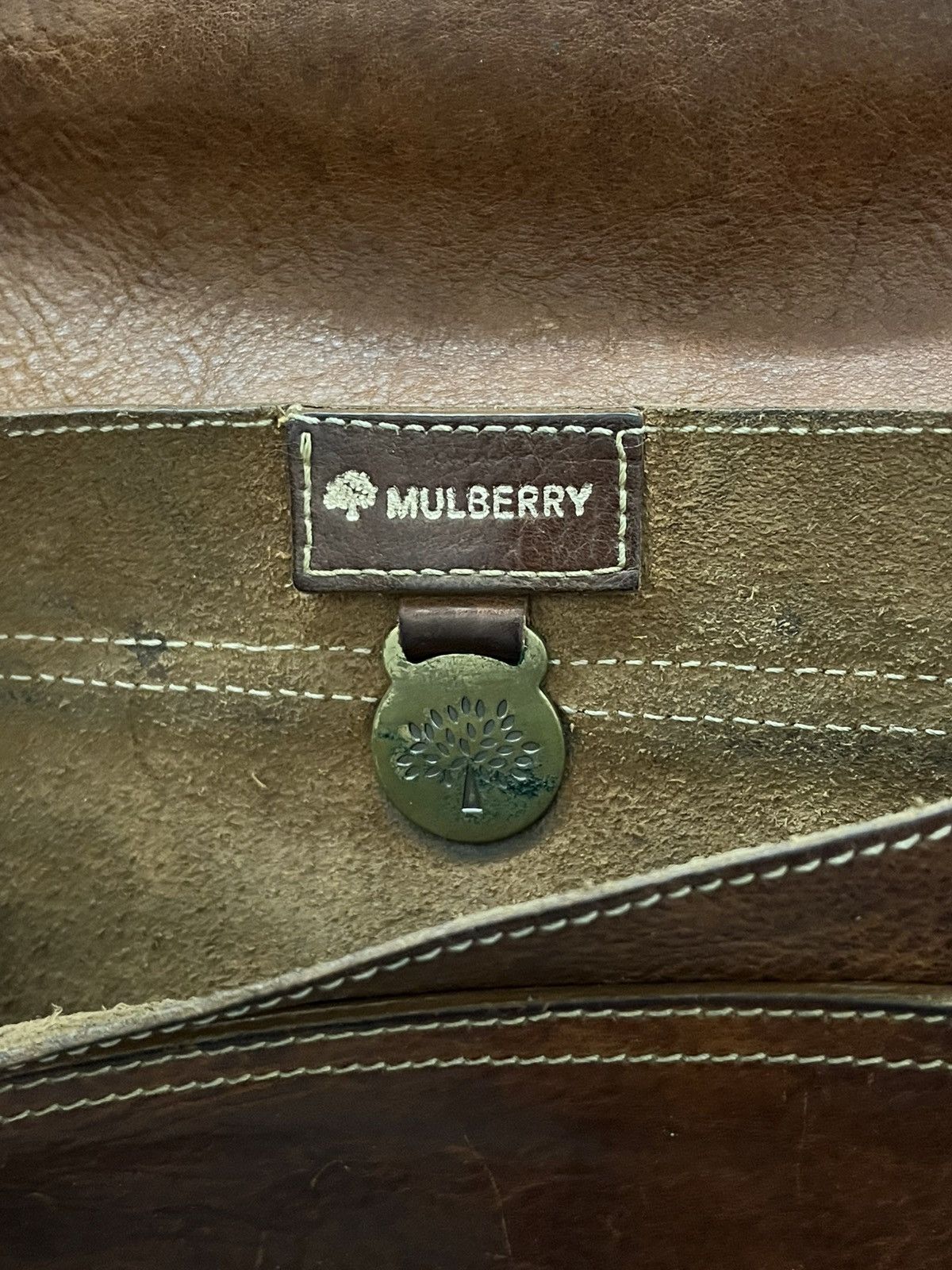 Mulberry Vintage Mulburry leather bag Size ONE SIZE - 11 Thumbnail
