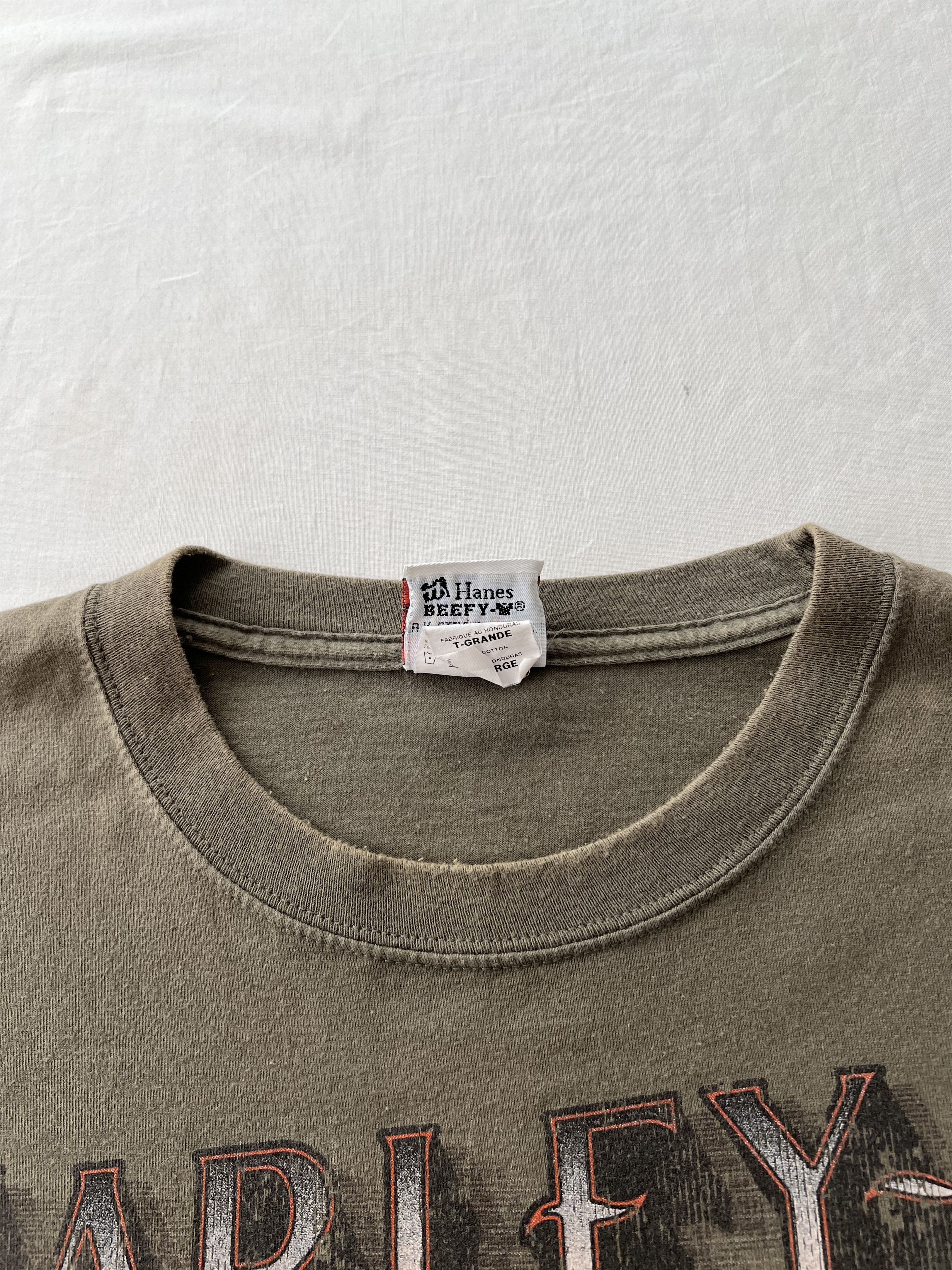 Harley Davidson Vintage 2014 Harley Davidson Motorcycle Snake T-shirt Size US XL / EU 56 / 4 - 20 Thumbnail