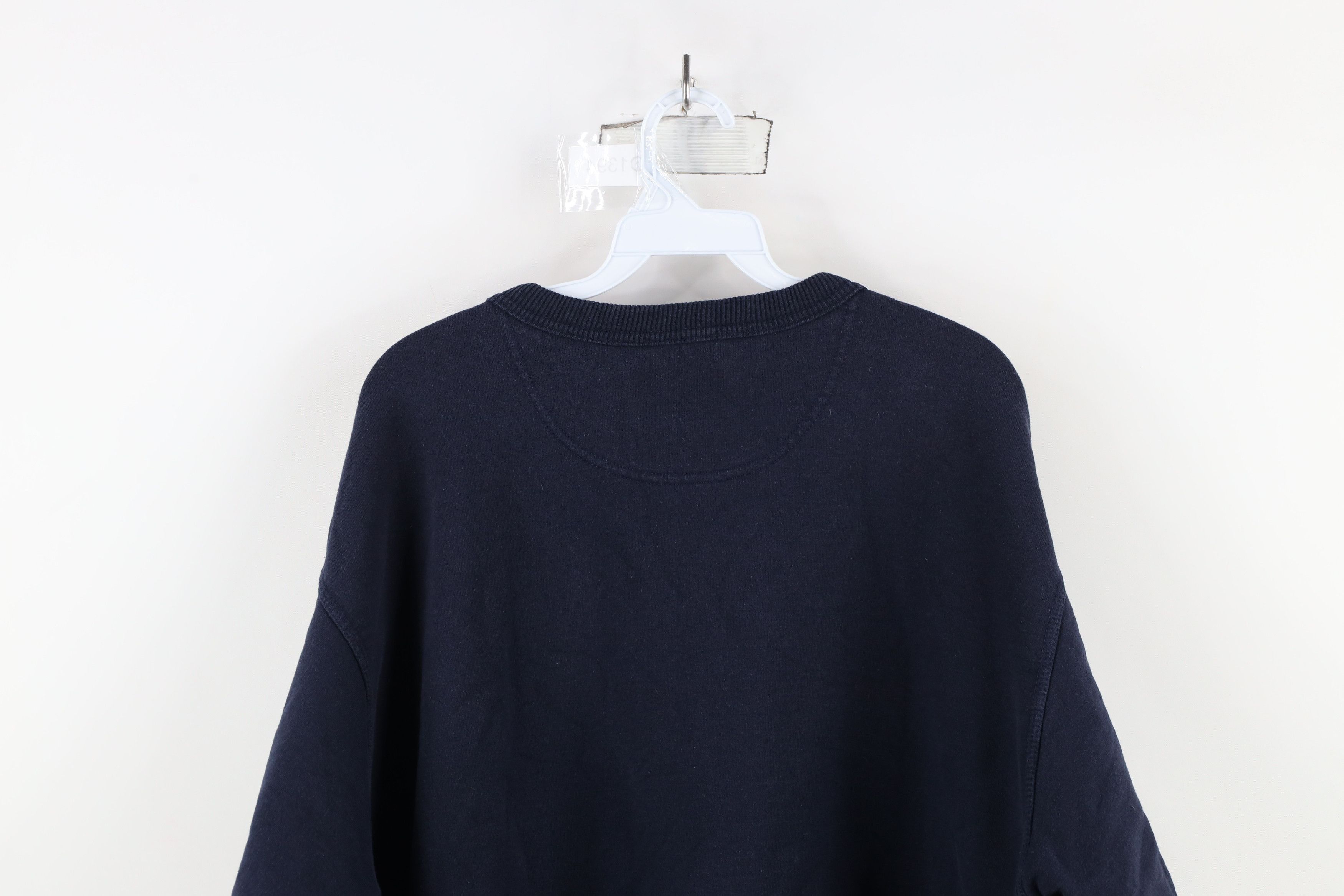Champion × Vintage Vintage Champion Monochrome Classic Logo Sweatshirt Blue Size US XL / EU 56 / 4 - 12 Thumbnail