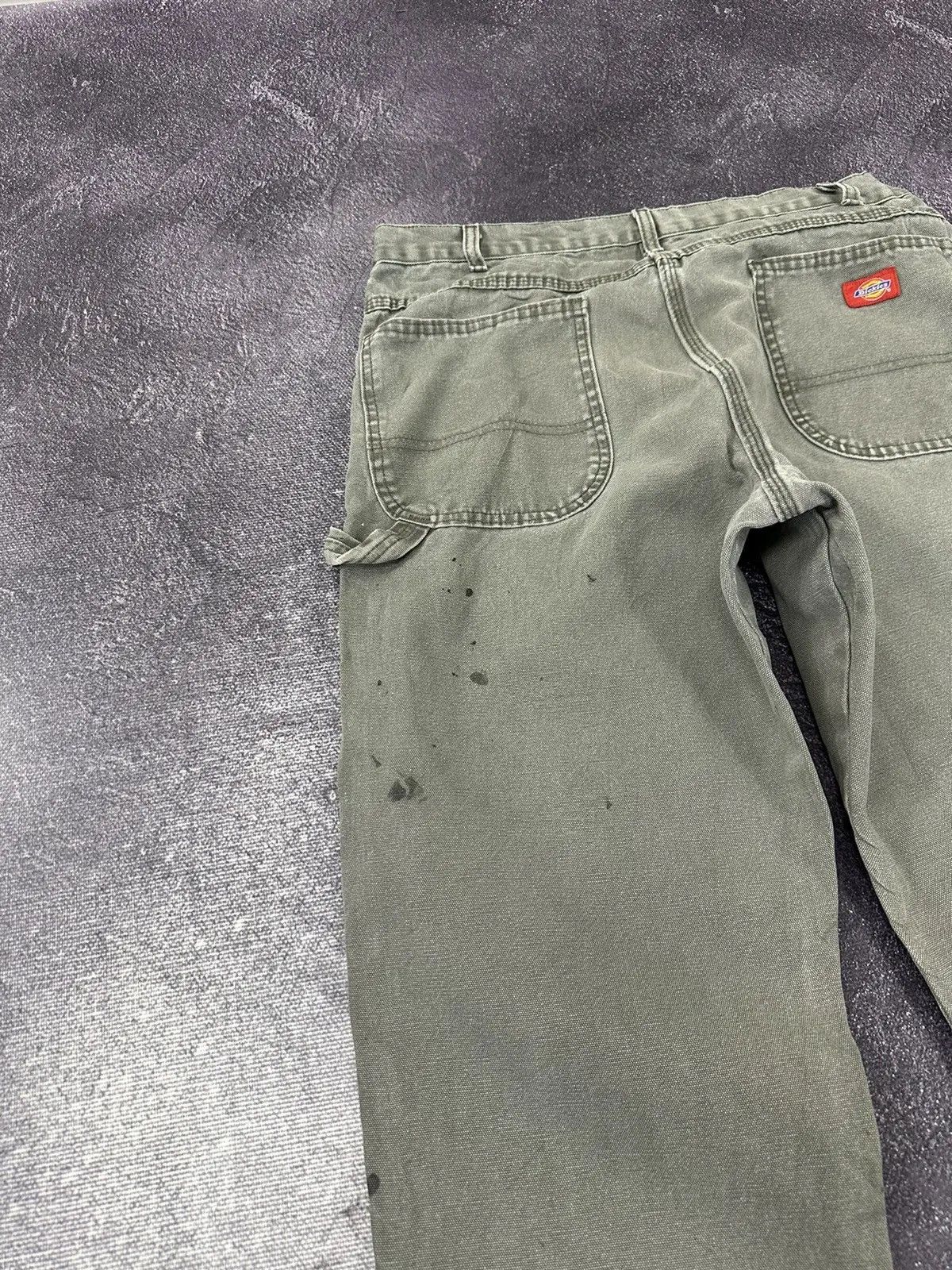 Dickies × Vintage Vintage Dickies Y2K American Olive Hype Work Pants Jeans Size US 36 / EU 52 - 5 Thumbnail