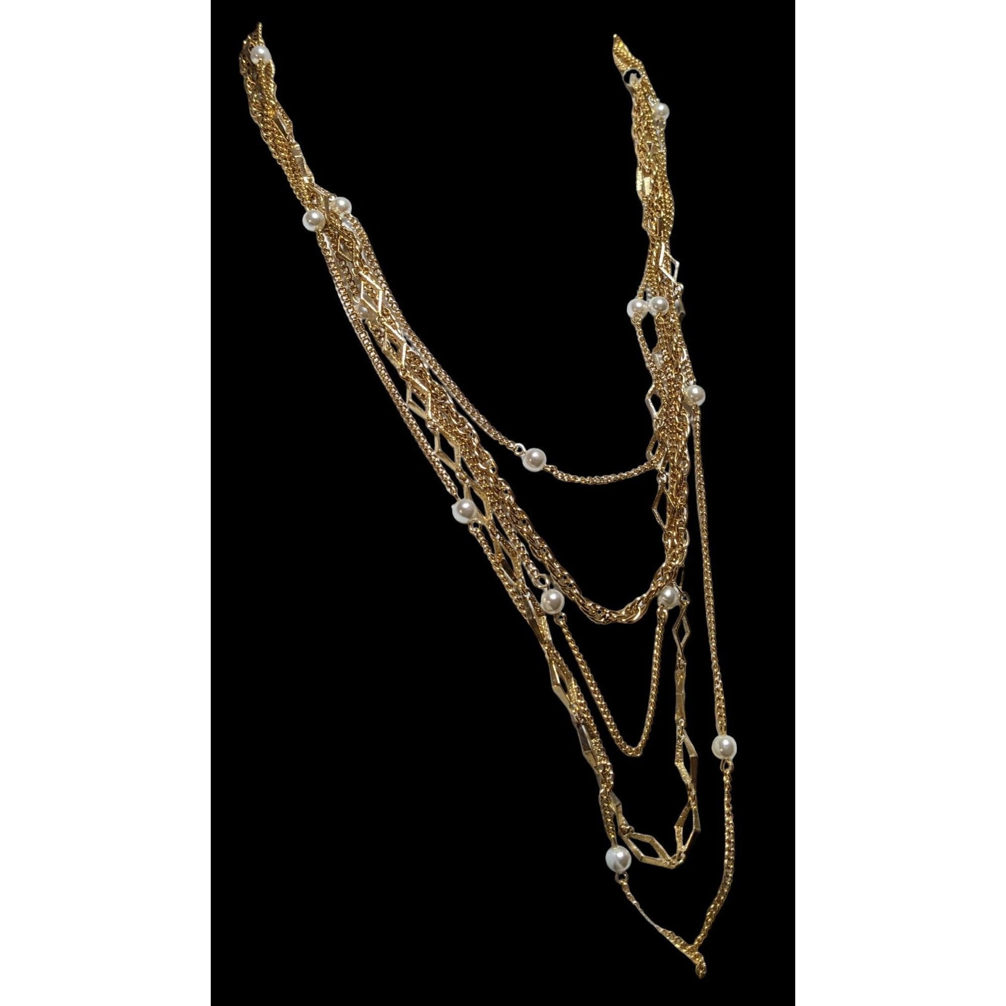 Other Something Special Gold Glam Multilayer Necklace Size ONE SIZE - 6 Thumbnail