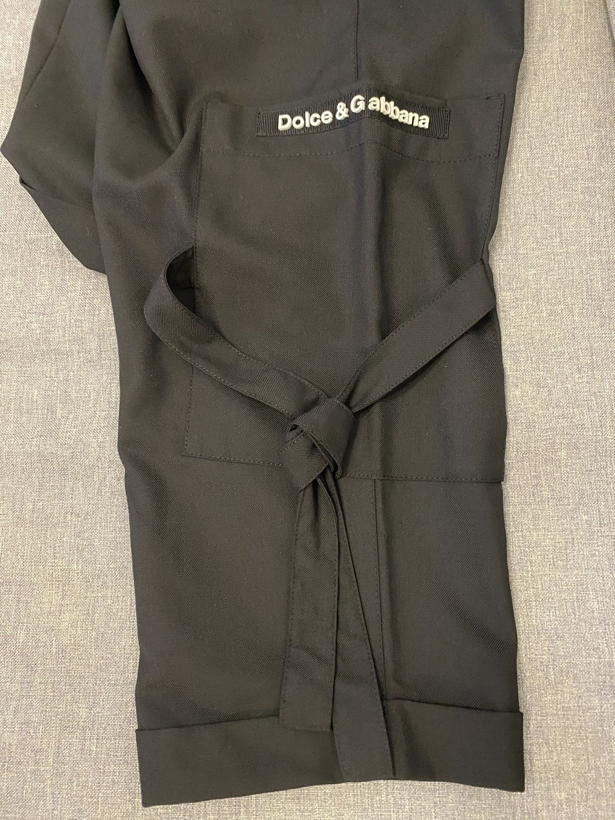 Dolce & Gabbana Dolce & Gabbana black cropped pants 44 Size US 30 / EU 46 - 8 Thumbnail