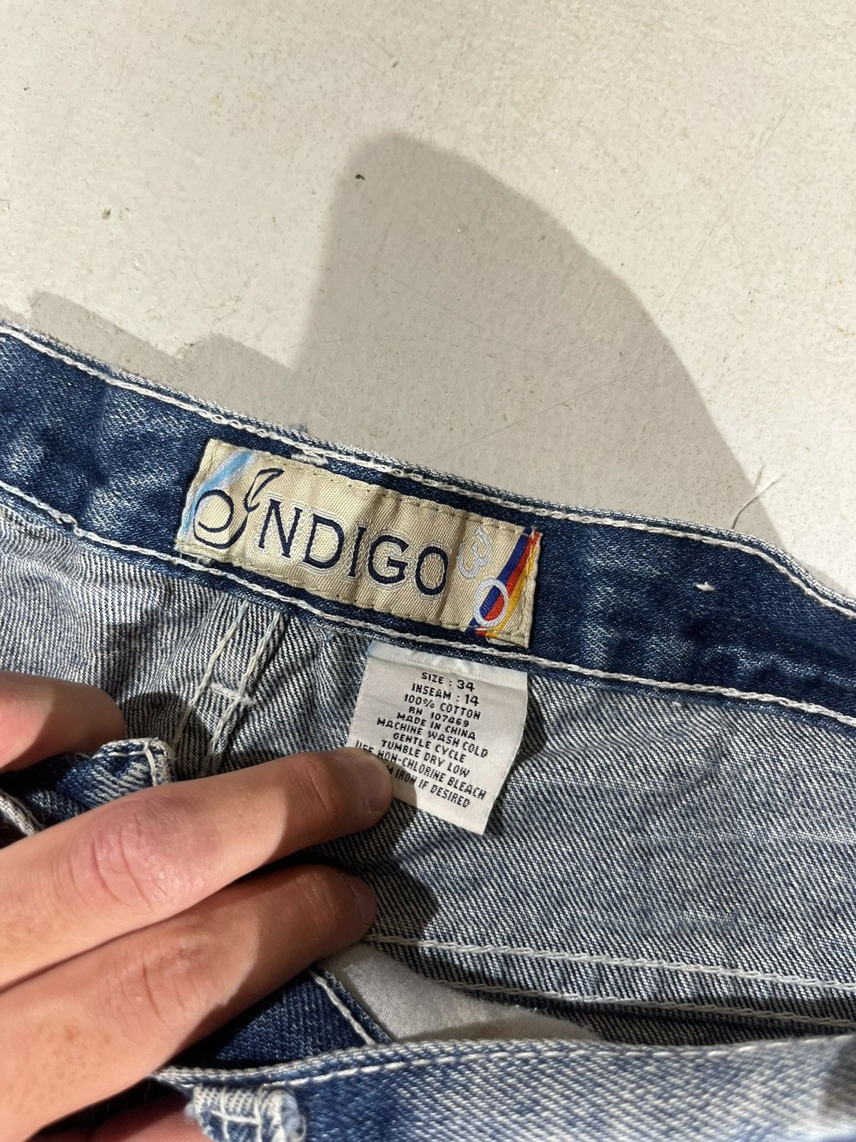 Indigo Indigo y2k baggy skater style jorts Size US 34 / EU 50 - 4 Thumbnail