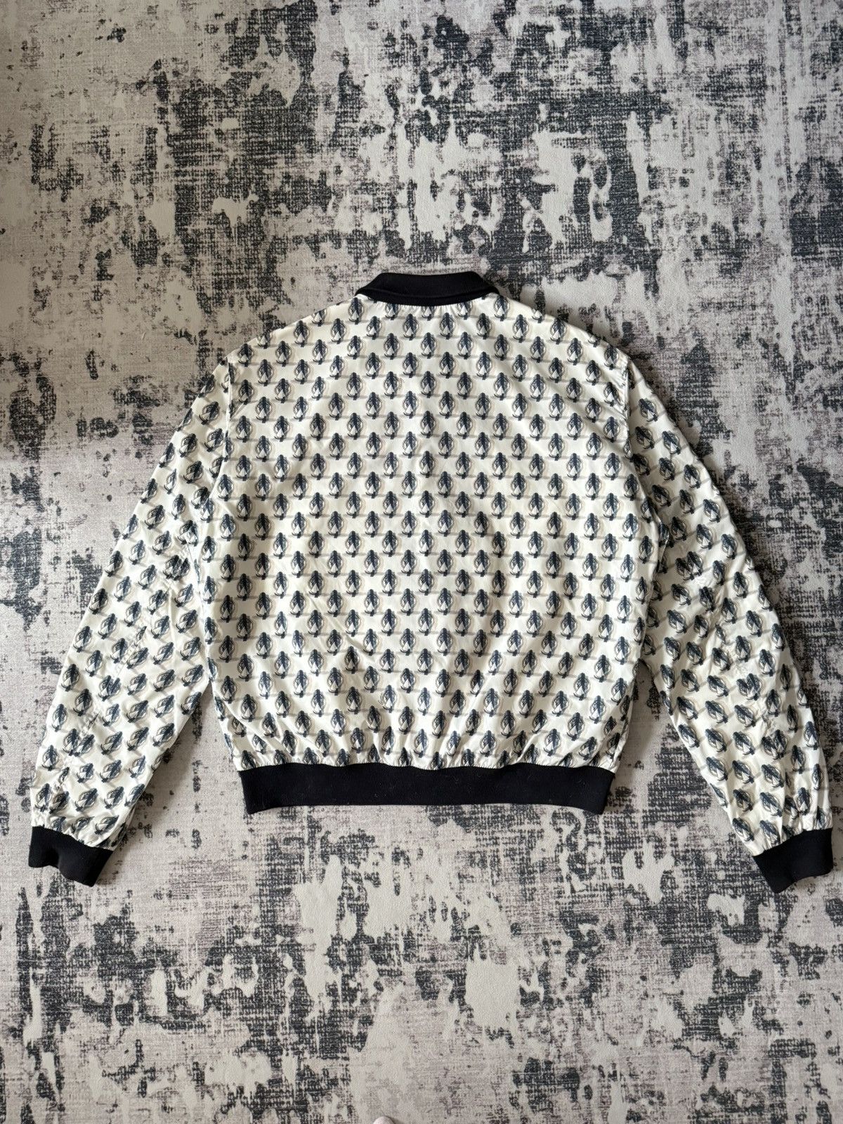 Gucci 🔥GUCCI MONOGRAM JACKET WHITE AND BLACK Size US L / EU 52-54 / 3 - 12 Thumbnail