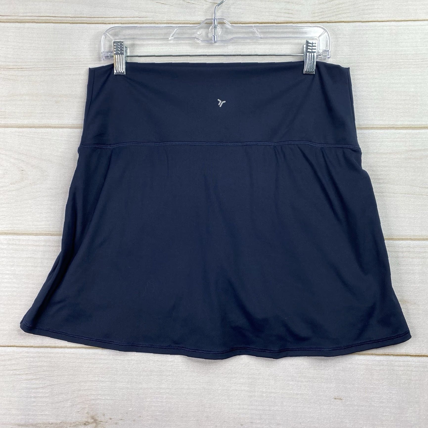Old Navy Old Navy Skort Womens S Blue Extra High Rise Go Dry Powersoft Athletic Stretch Pockets Moisture Wicking Short Skirt Activewear Size 28" / US 6 / IT 42 - 6 Thumbnail