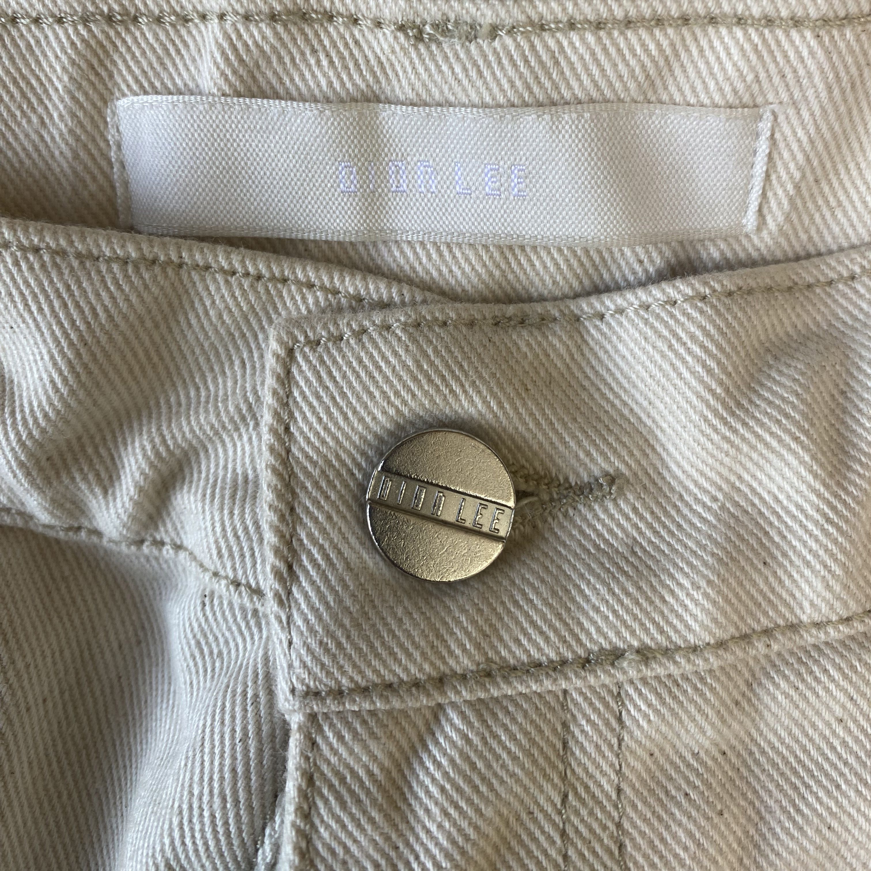 Dion Lee Natural Denim Parachute Jeans Pants Size 29" - 11 Thumbnail