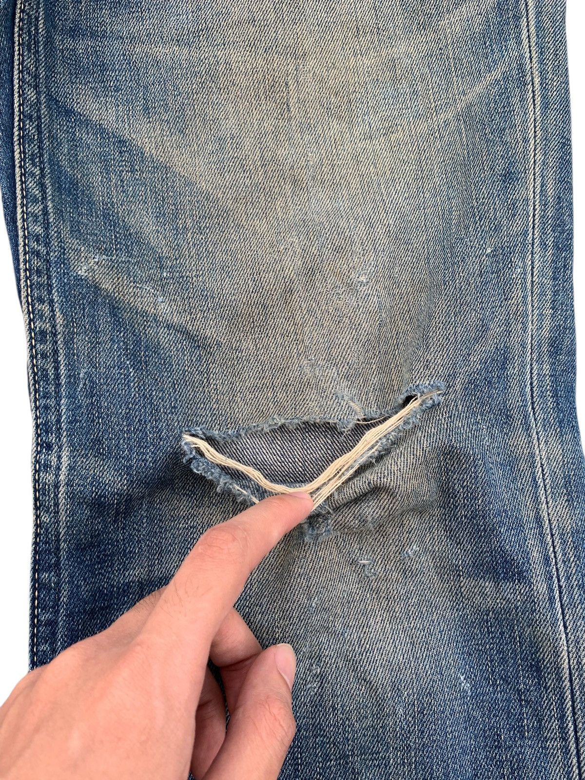 Levi's LEVIS 502 FADED & RUSTY DISTRESSED DENIM Size US 30 / EU 46 - 14 Thumbnail