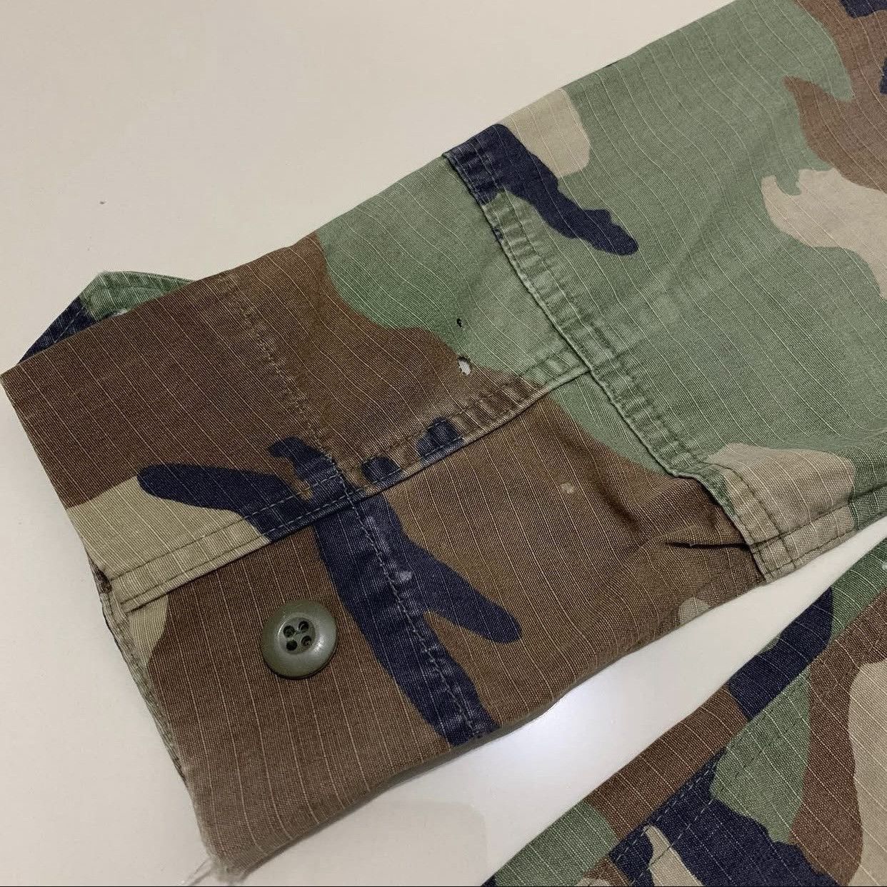 Other Coat - Hot Weather Woodland Camouflage Pattern Combat Jacket Size US M / EU 48-50 / 2 - 4 Thumbnail