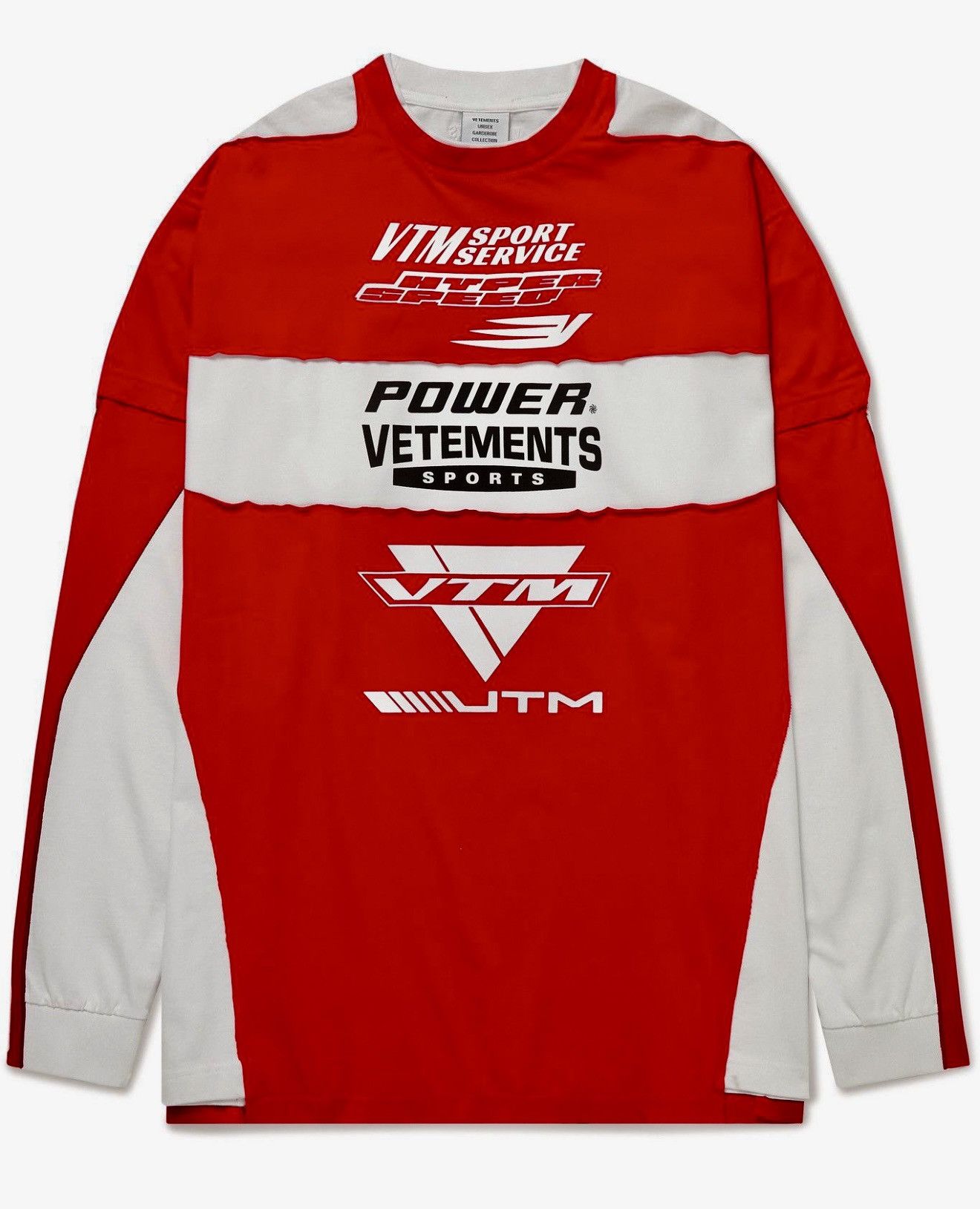 Vetements New Limited Edition Layered Stitched Overlay Long Sleeved T Size US M / EU 48-50 / 2 - 7 Thumbnail