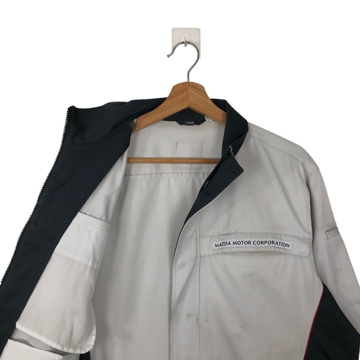 Japanese Brand 🔥90’s WORK JACKET BOMBER DESIGN MAZDA RACING Size US L / EU 52-54 / 3 - 9 Thumbnail