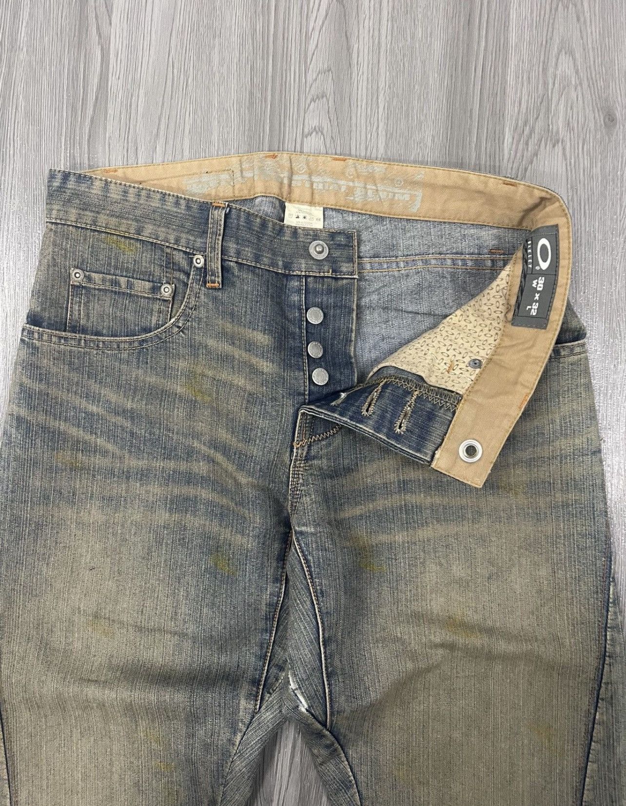 Oakley × Vintage Unisex Oakley Flare Jeans Size US 30 / EU 46 - 6 Thumbnail