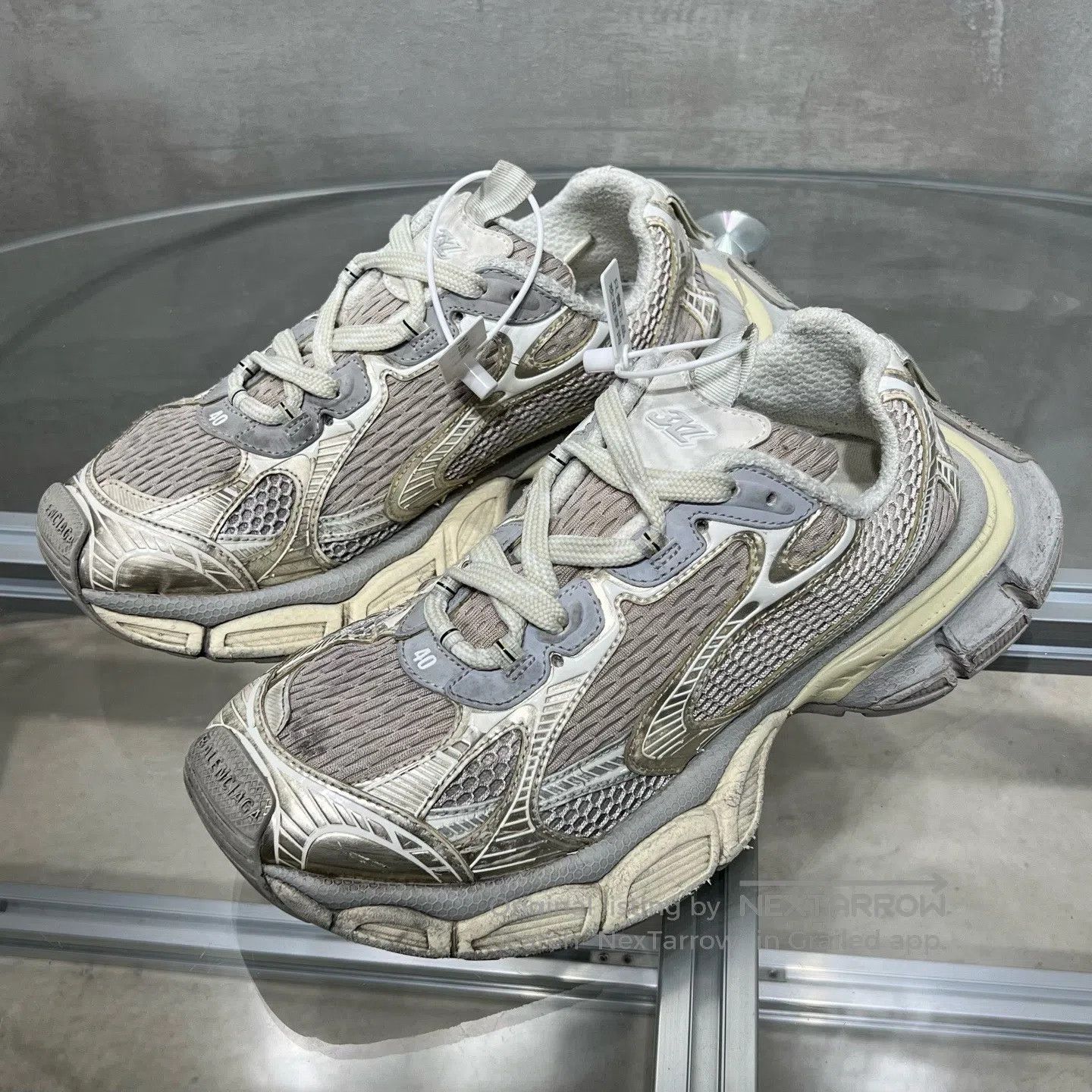 Balenciaga Balenciaga Dad Shoes Gray Size US 7 / EU 40 - 1 Thumbnail
