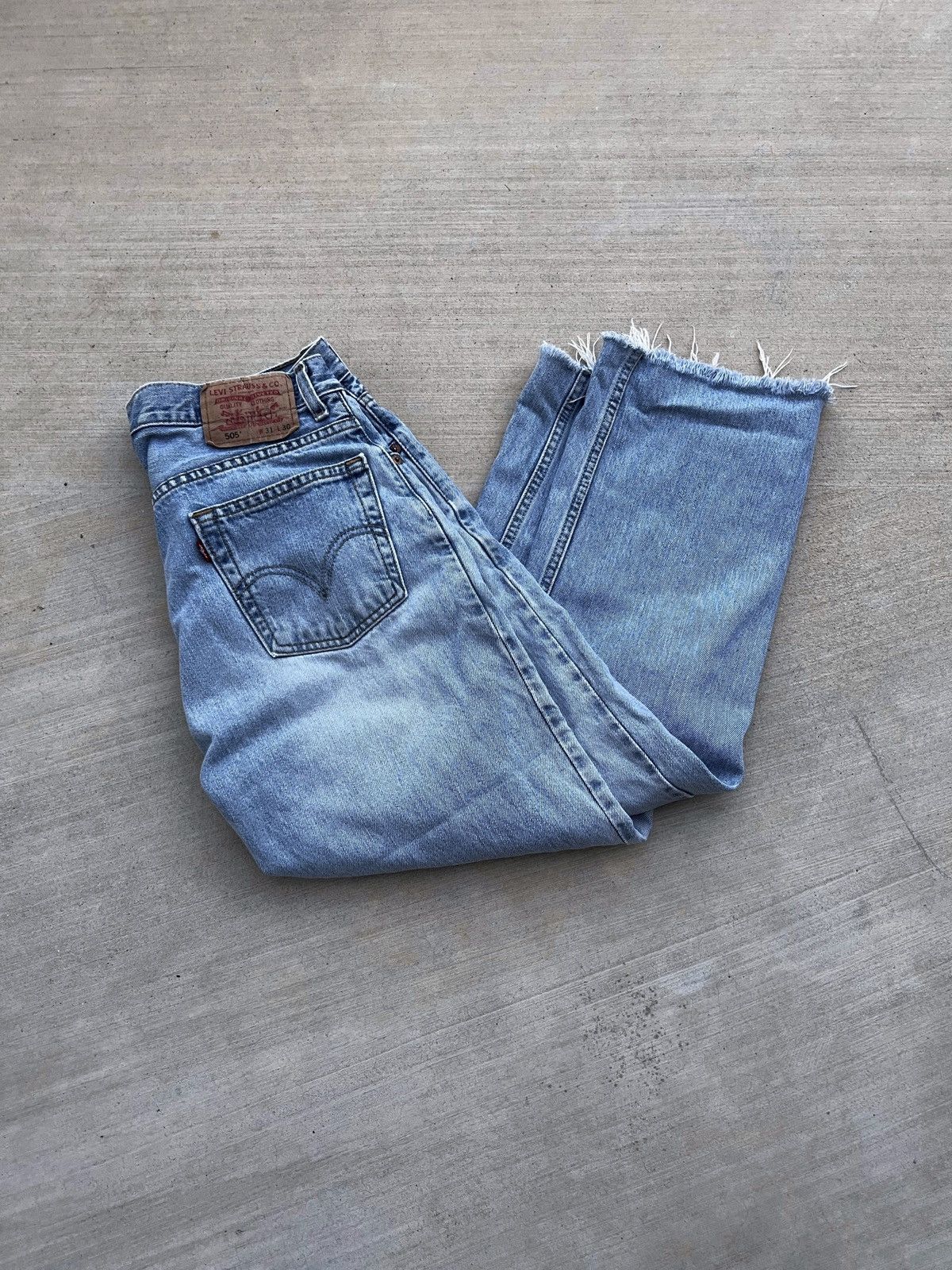 Levi's Denim Levi’s 505 Baggy Pants Size US 31 - 2 Thumbnail