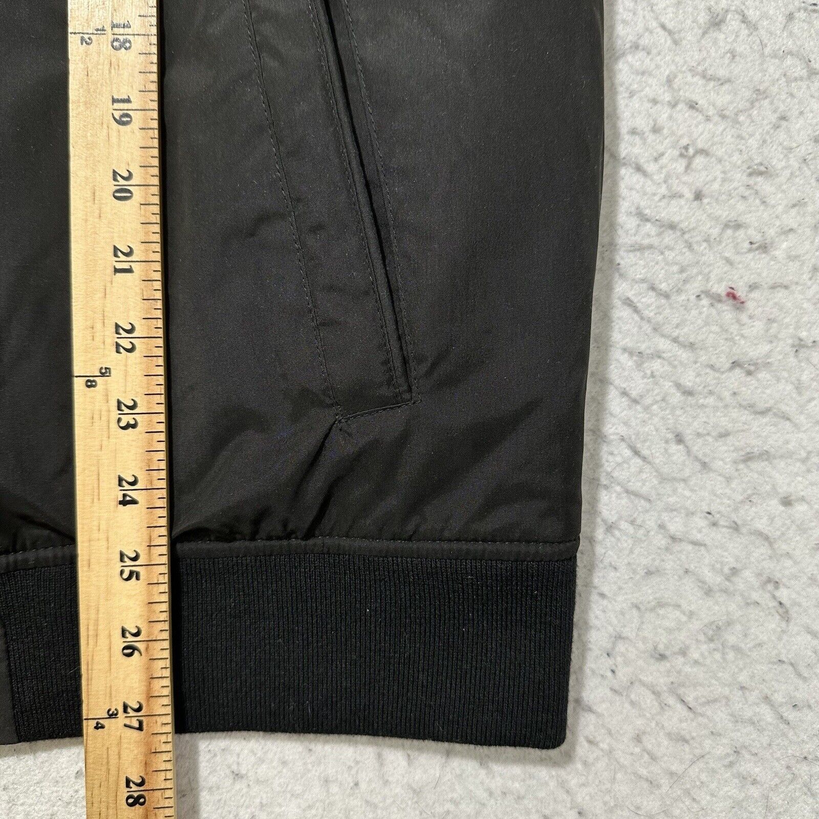 DKNY DKNY Medium Windbreaker Jacket Zip Hooded Black Logo Coat Size US M / EU 48-50 / 2 - 11 Thumbnail