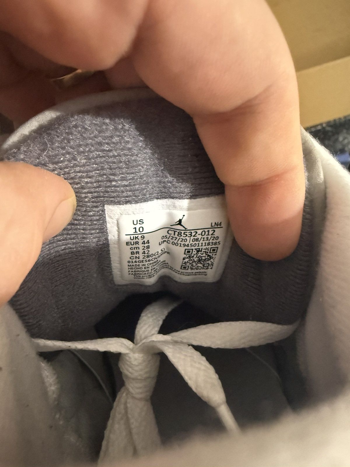 Jordan Brand Jordan retro 3 cool grey sz 10 Size US 10 / EU 43 - 6 Thumbnail