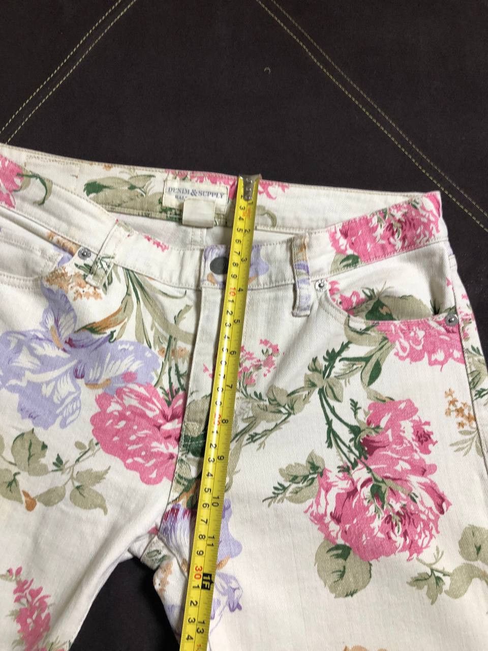Denim & Supply Ralph Lauren Ralph Lauren Denim & Supply Skinny Jeans Floral Print Size 29" - 13 Thumbnail