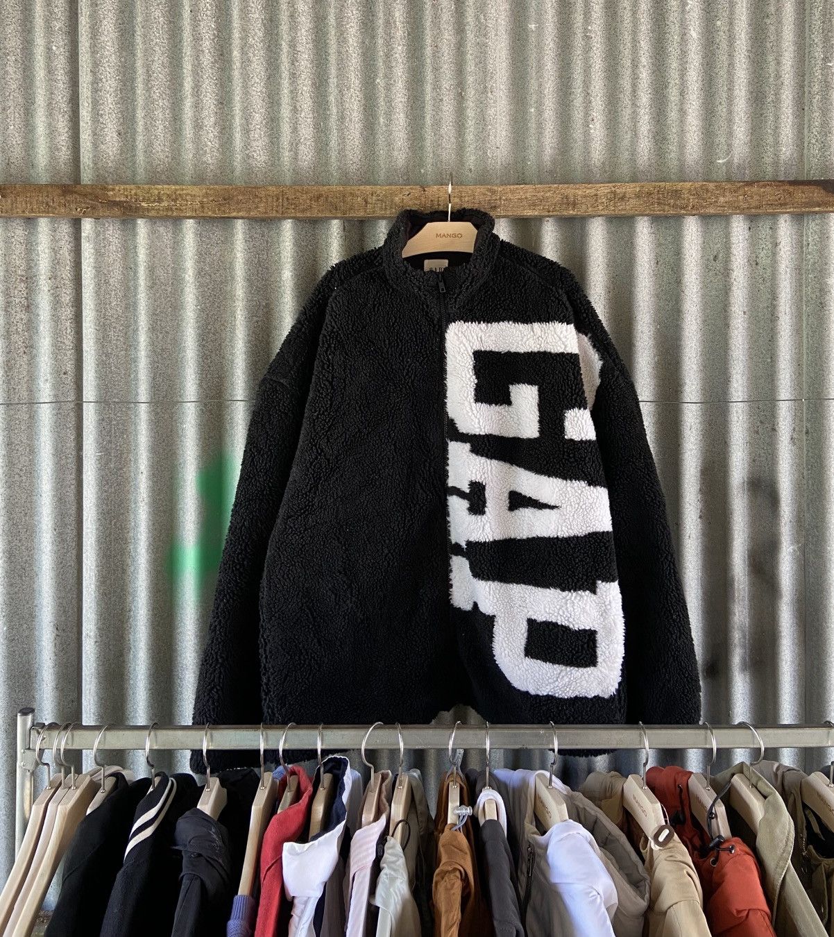 Gap × Other SHERPA FLEECE MONOGRAM LOGO OVERSIZED Size US L / EU 52-54 / 3 - 1 Thumbnail
